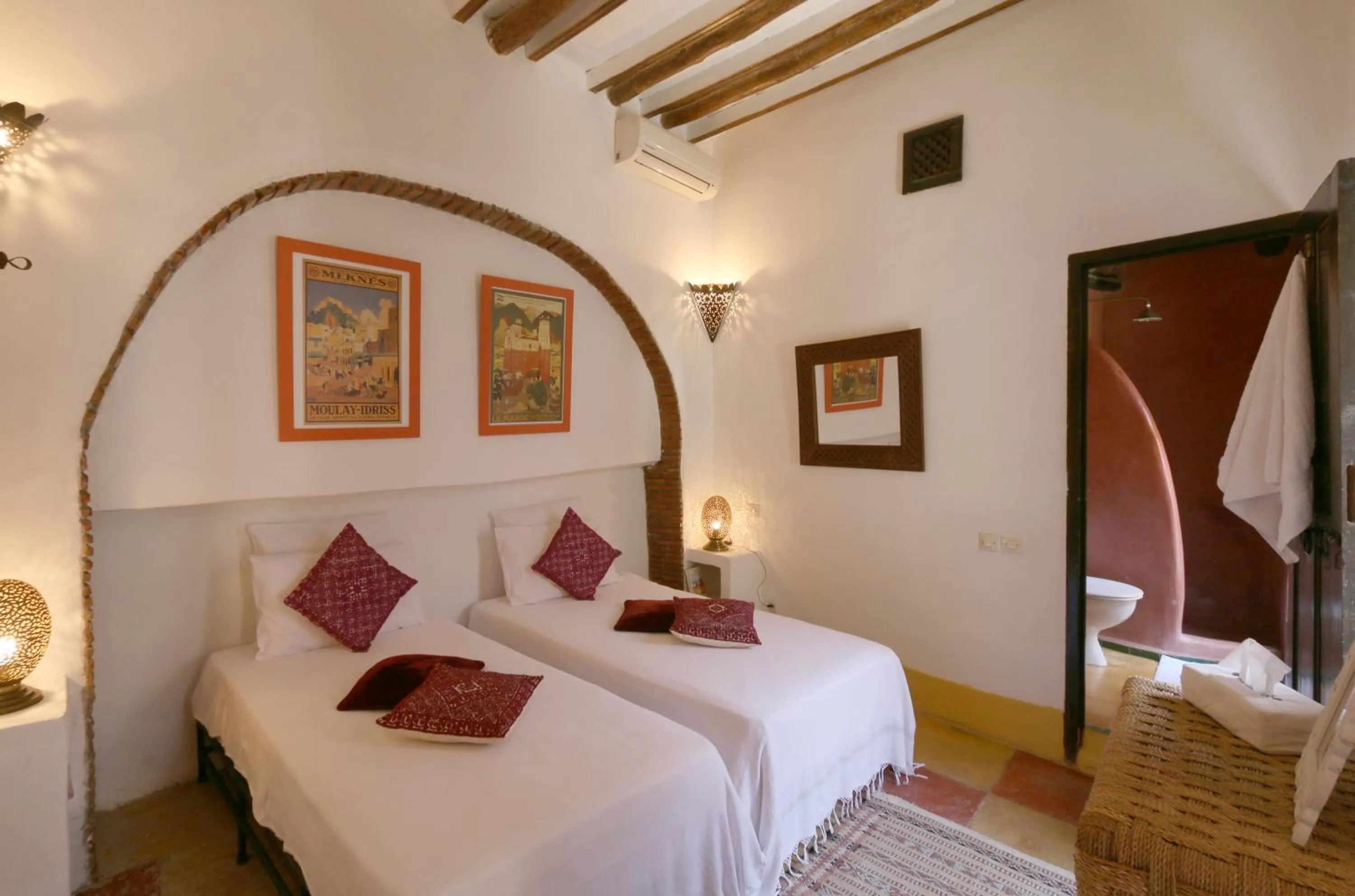 Photo of the whole room, Bed in Riad Merstane Marrakech