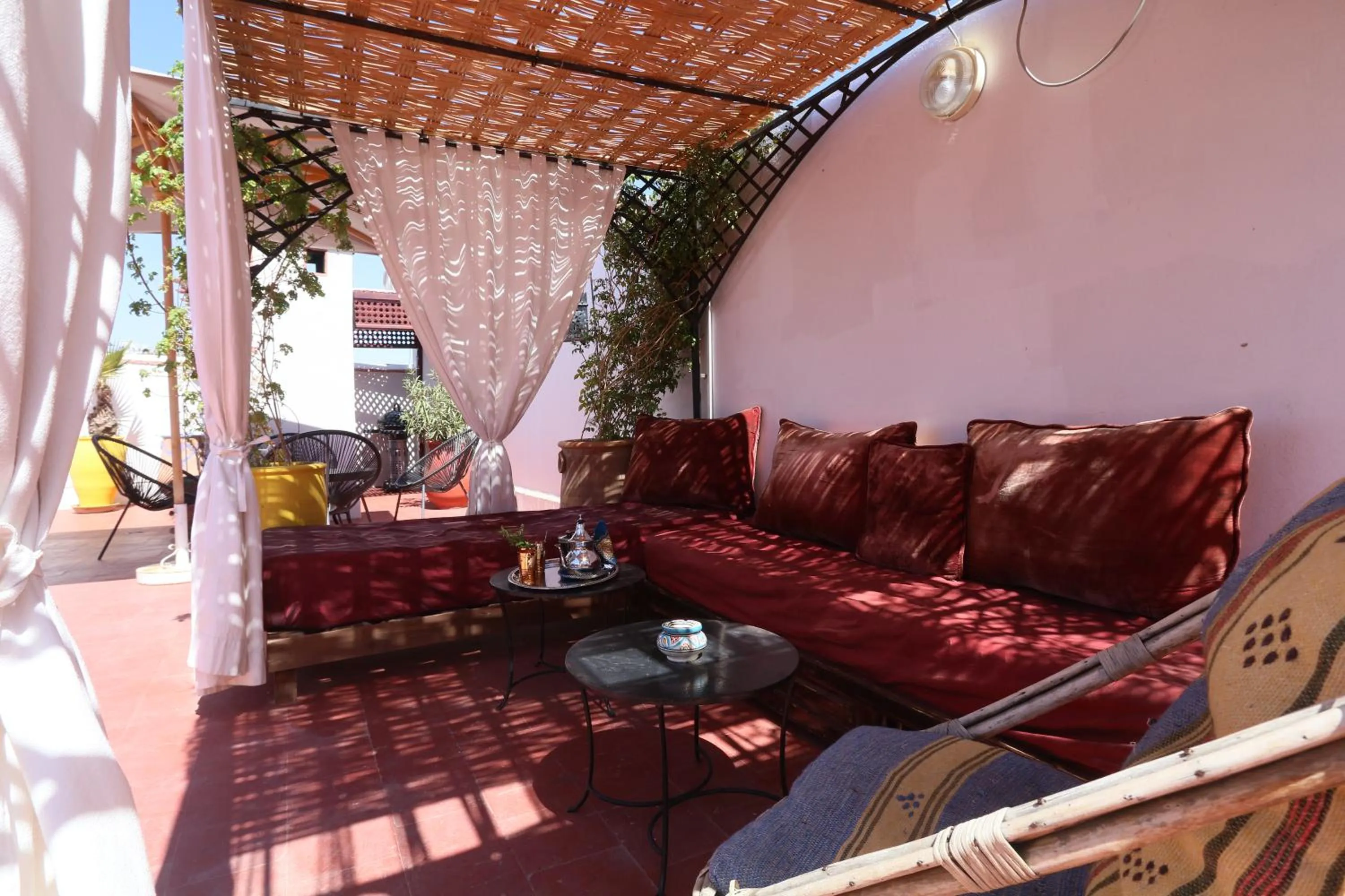 Balcony/Terrace in Riad Merstane Marrakech