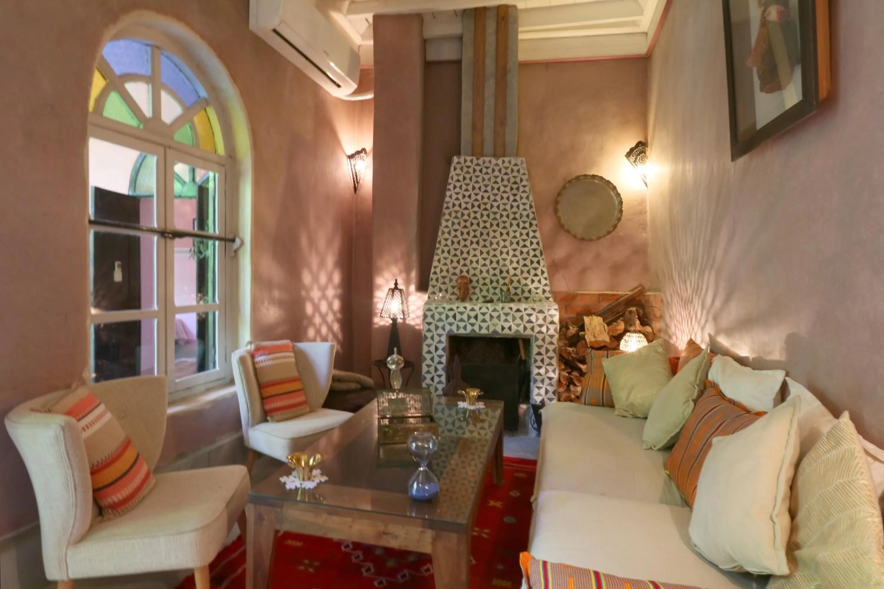 Living room in Riad Merstane Marrakech