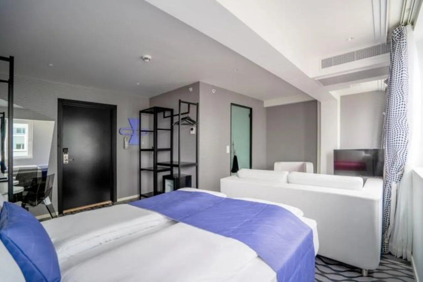 Bed in Magic Hotel & Apartments Kløverhuset