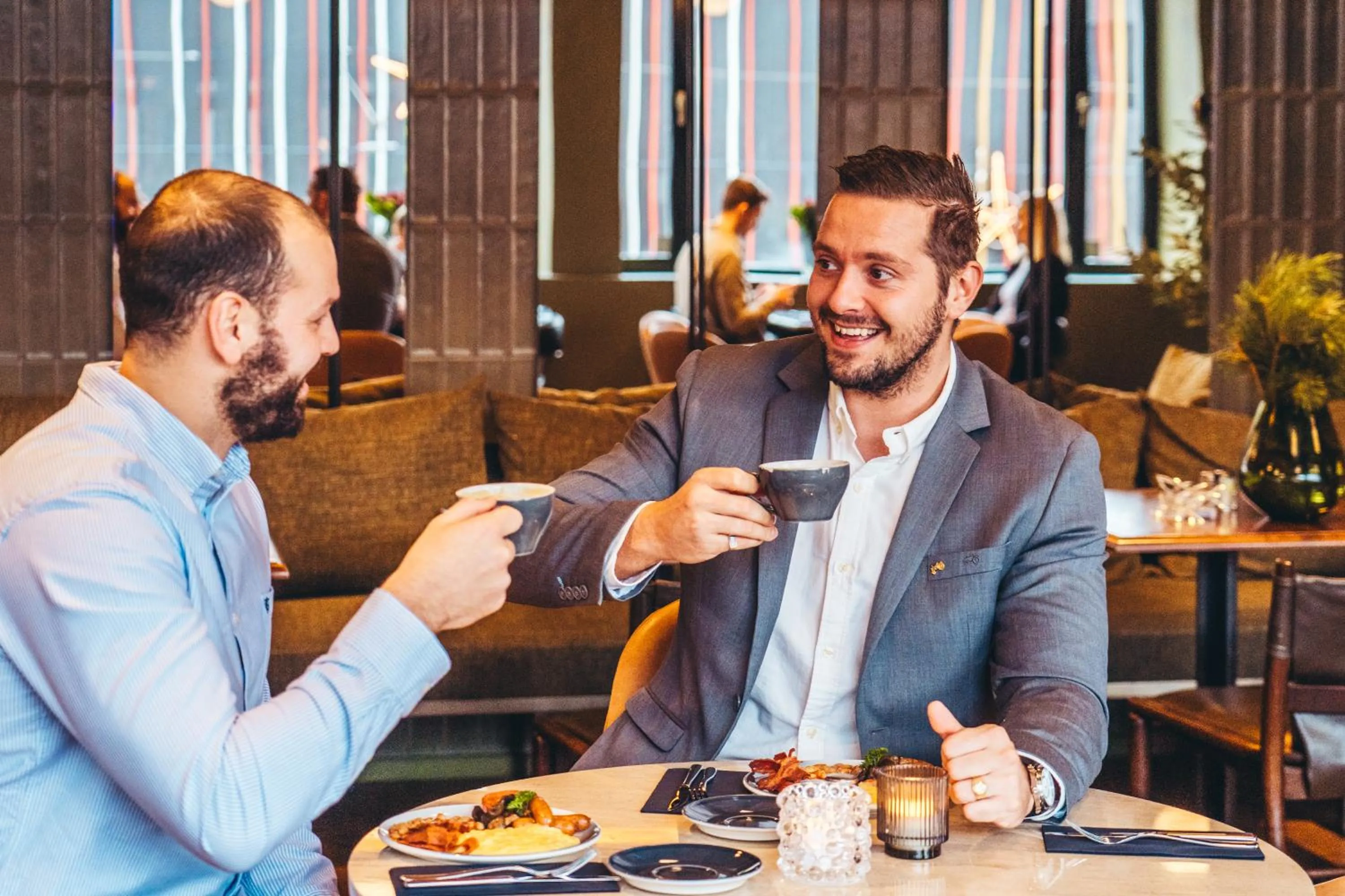 Restaurant/places to eat in Magic Hotel & Apartments Kløverhuset