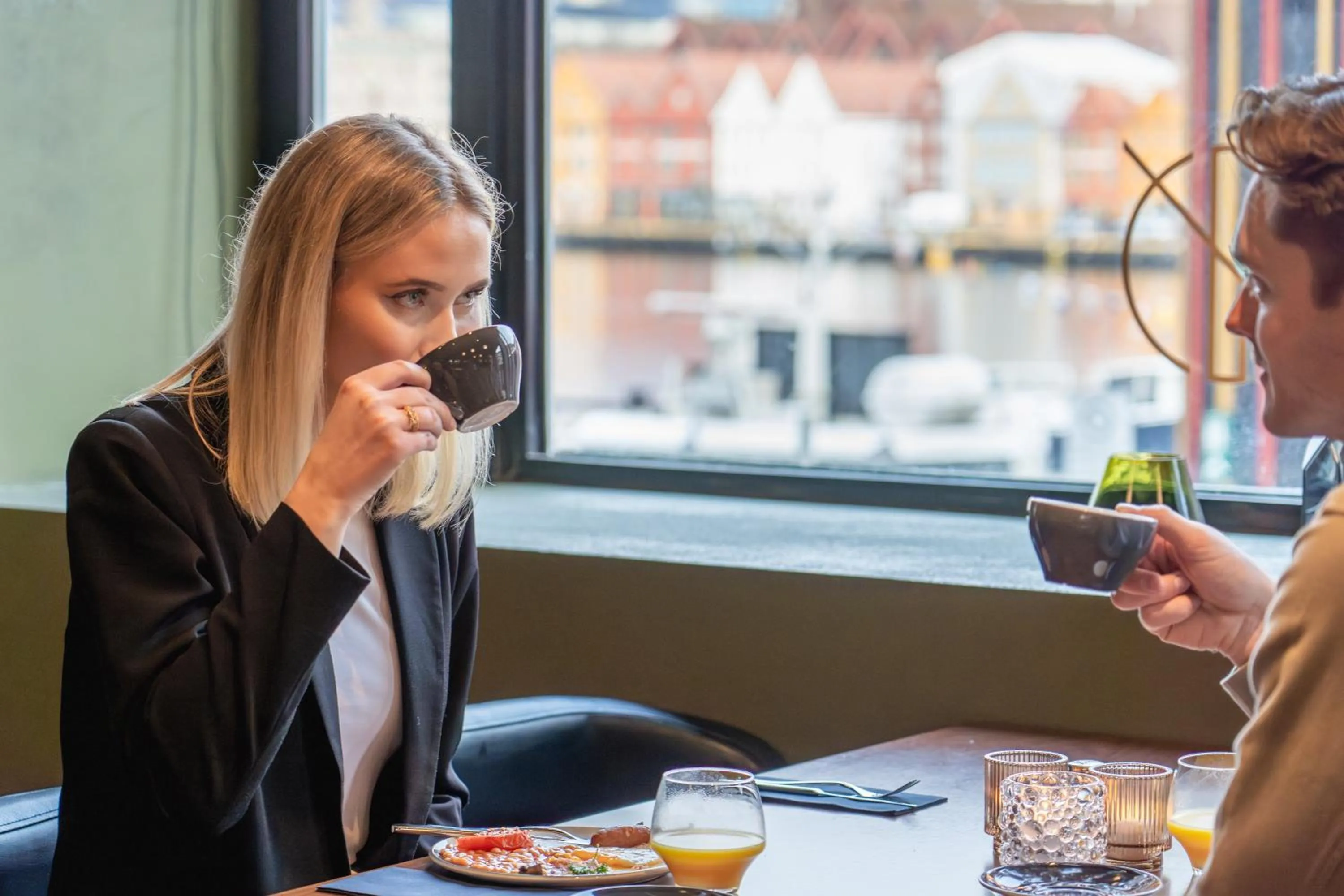 People in Magic Hotel & Apartments Kløverhuset