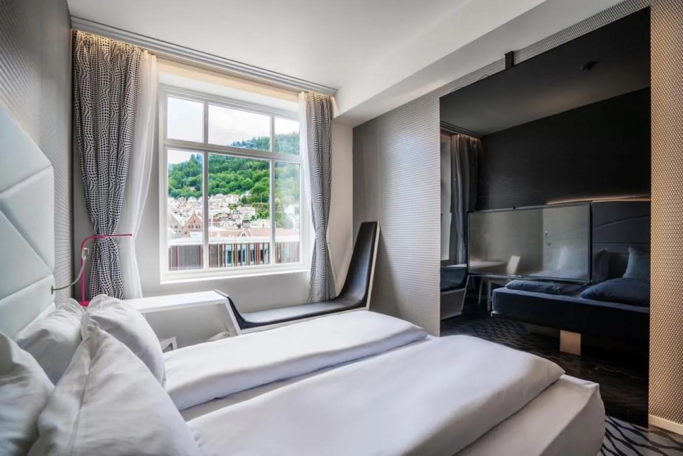 Bed in Magic Hotel & Apartments Kløverhuset