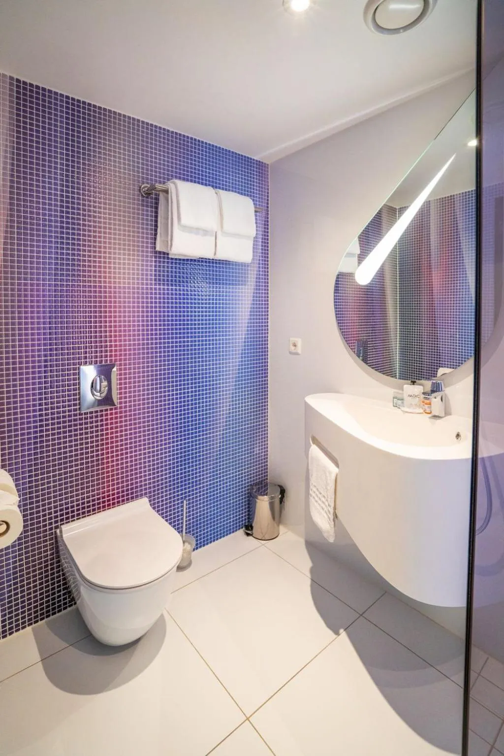 Shower in Magic Hotel & Apartments Kløverhuset