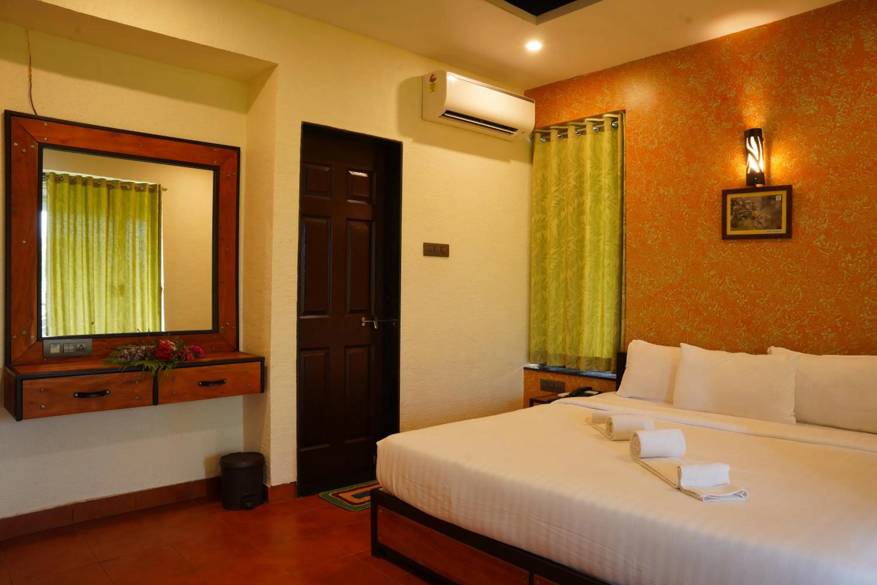 Bedroom, Bed in Forest Escapes Koyna