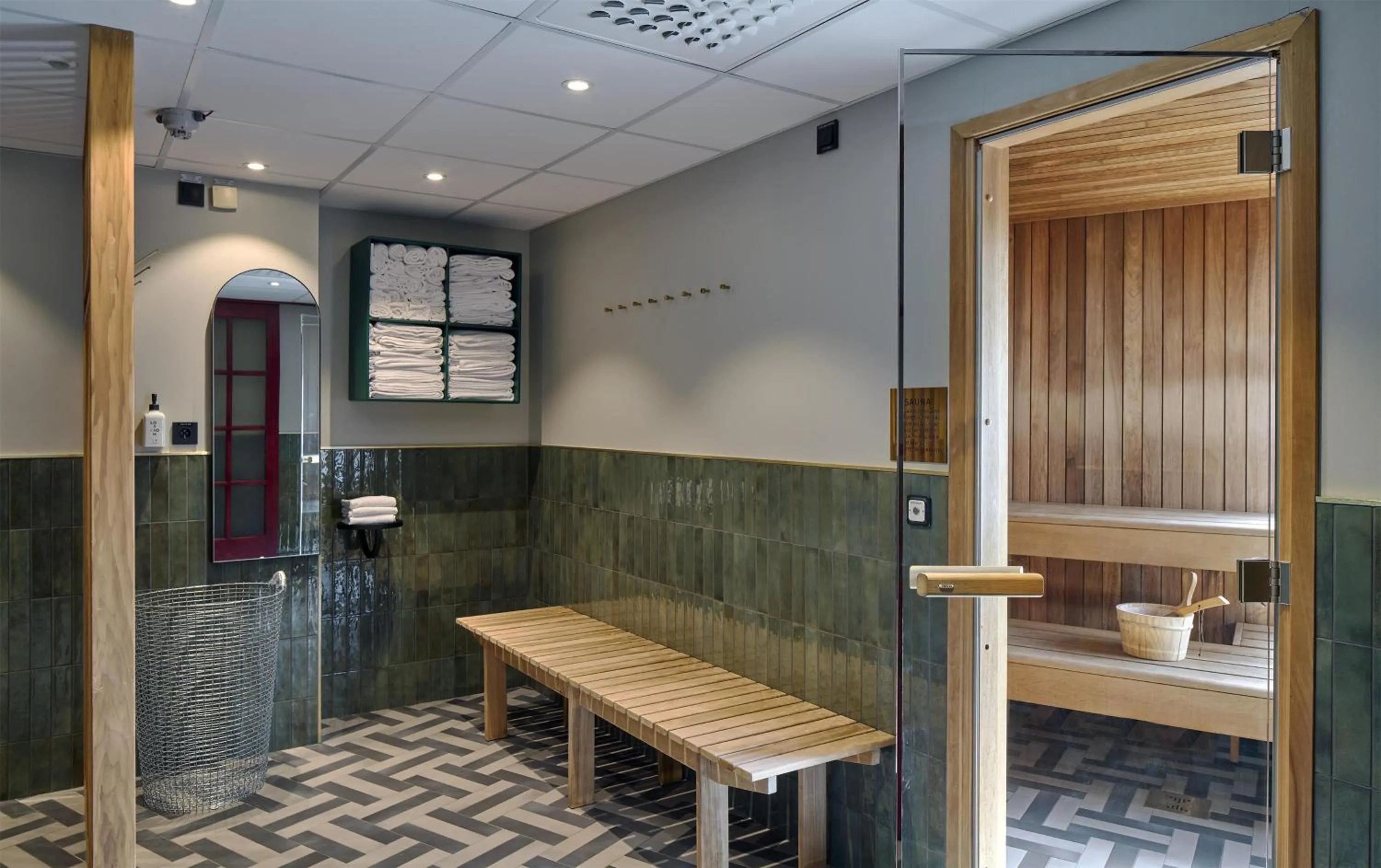 Sauna in Scandic Park