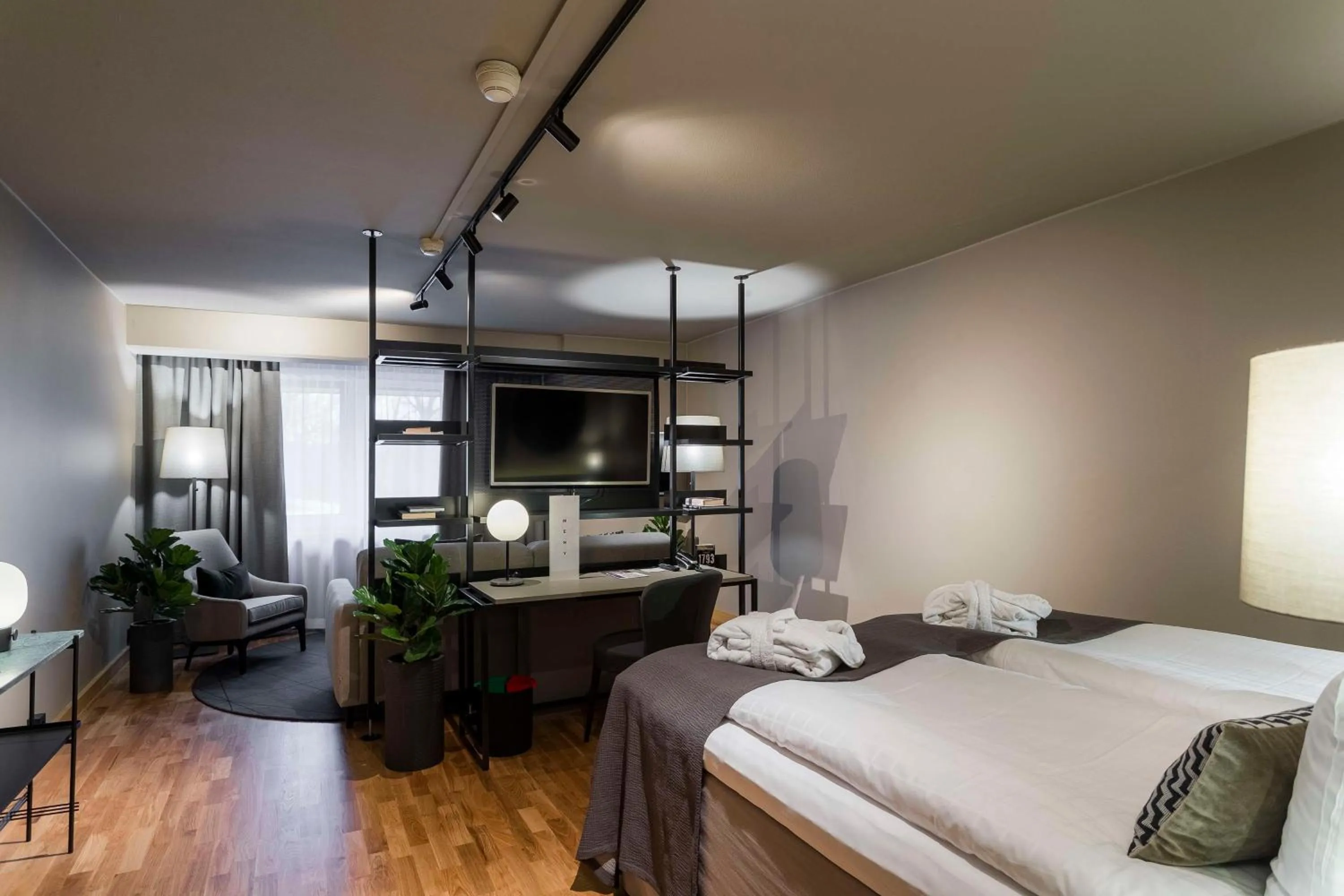 Bedroom, Bed in Scandic Park