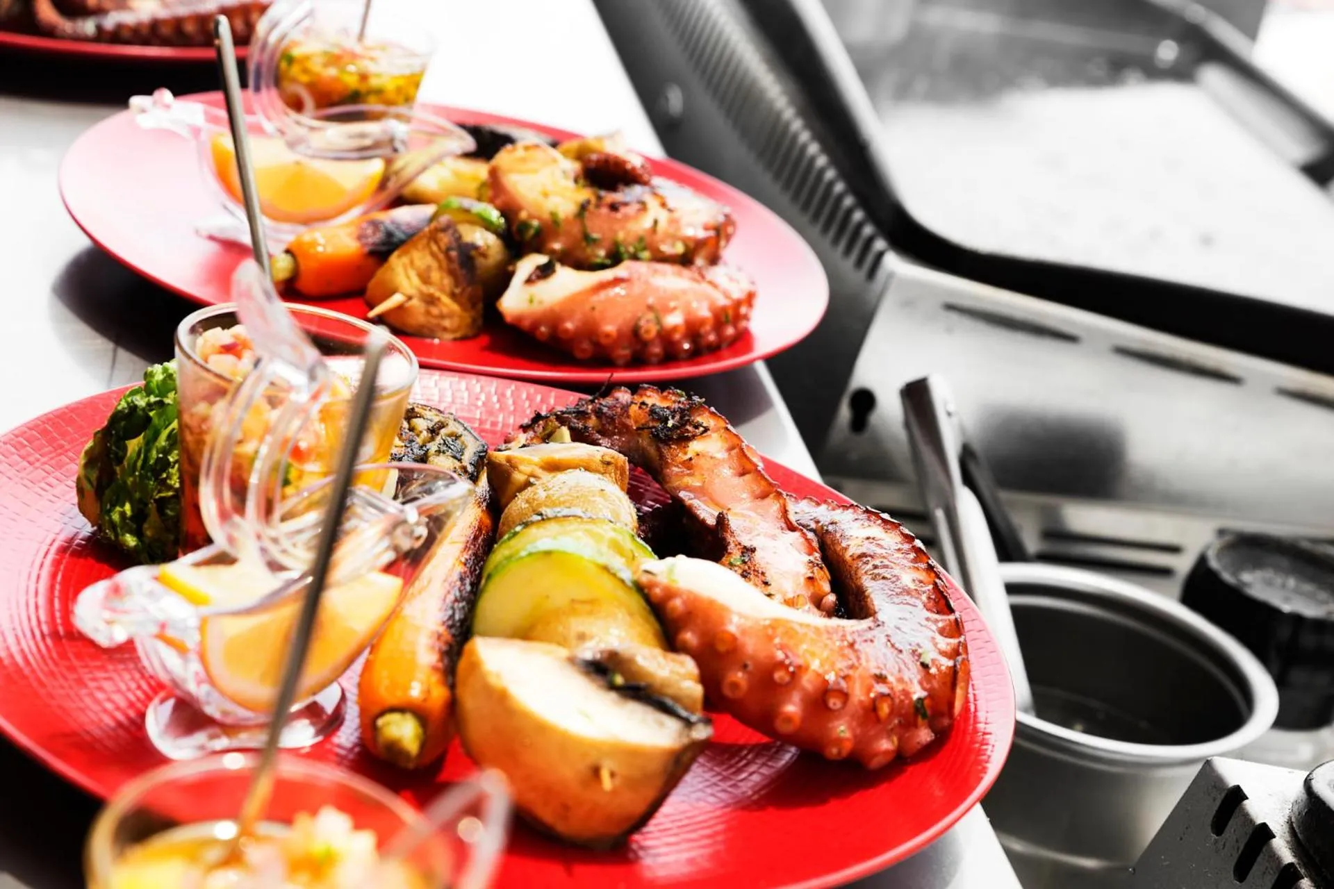 Food close-up in Le Pinarello