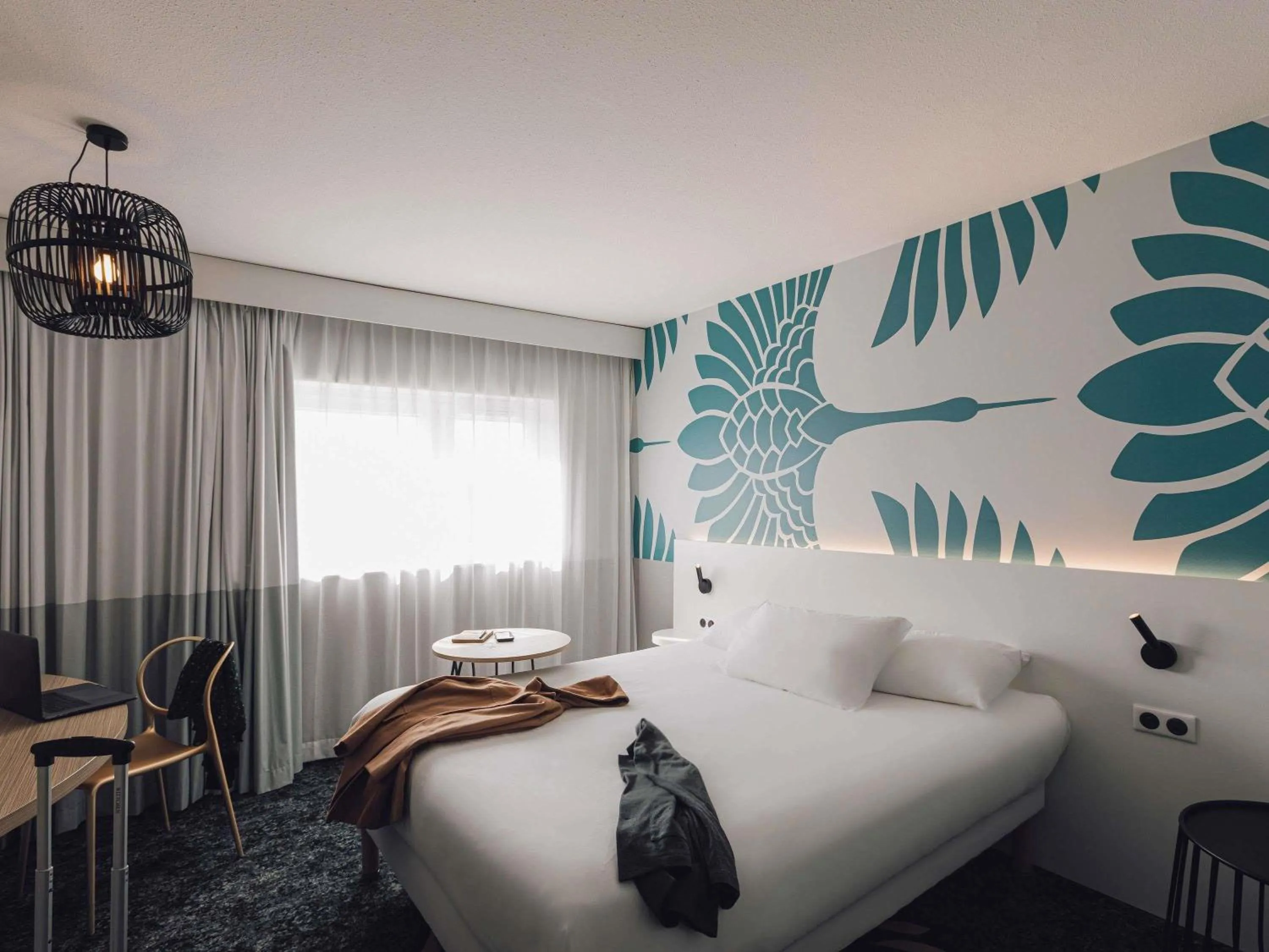 Property building, Bed in ibis Styles Nancy Laxou