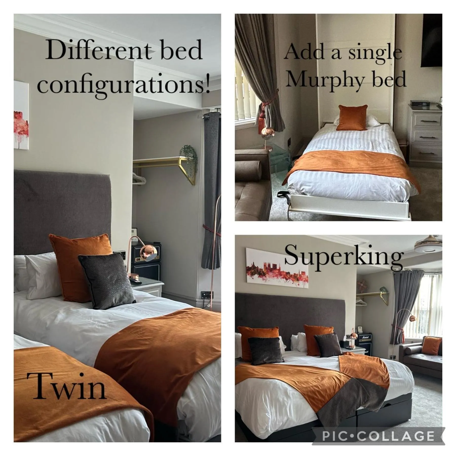 Bed in Ashbourne House