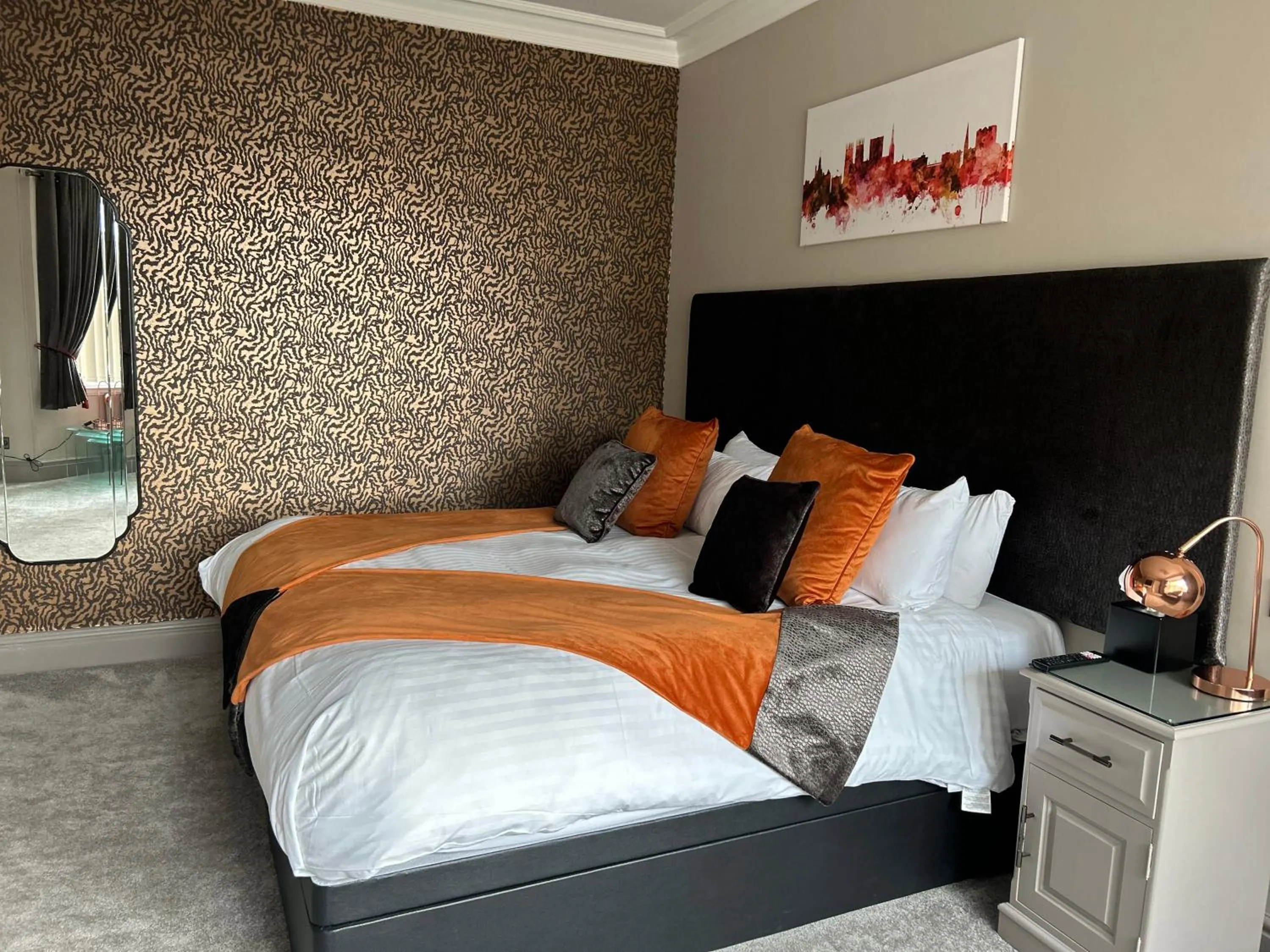 Bed in Ashbourne House