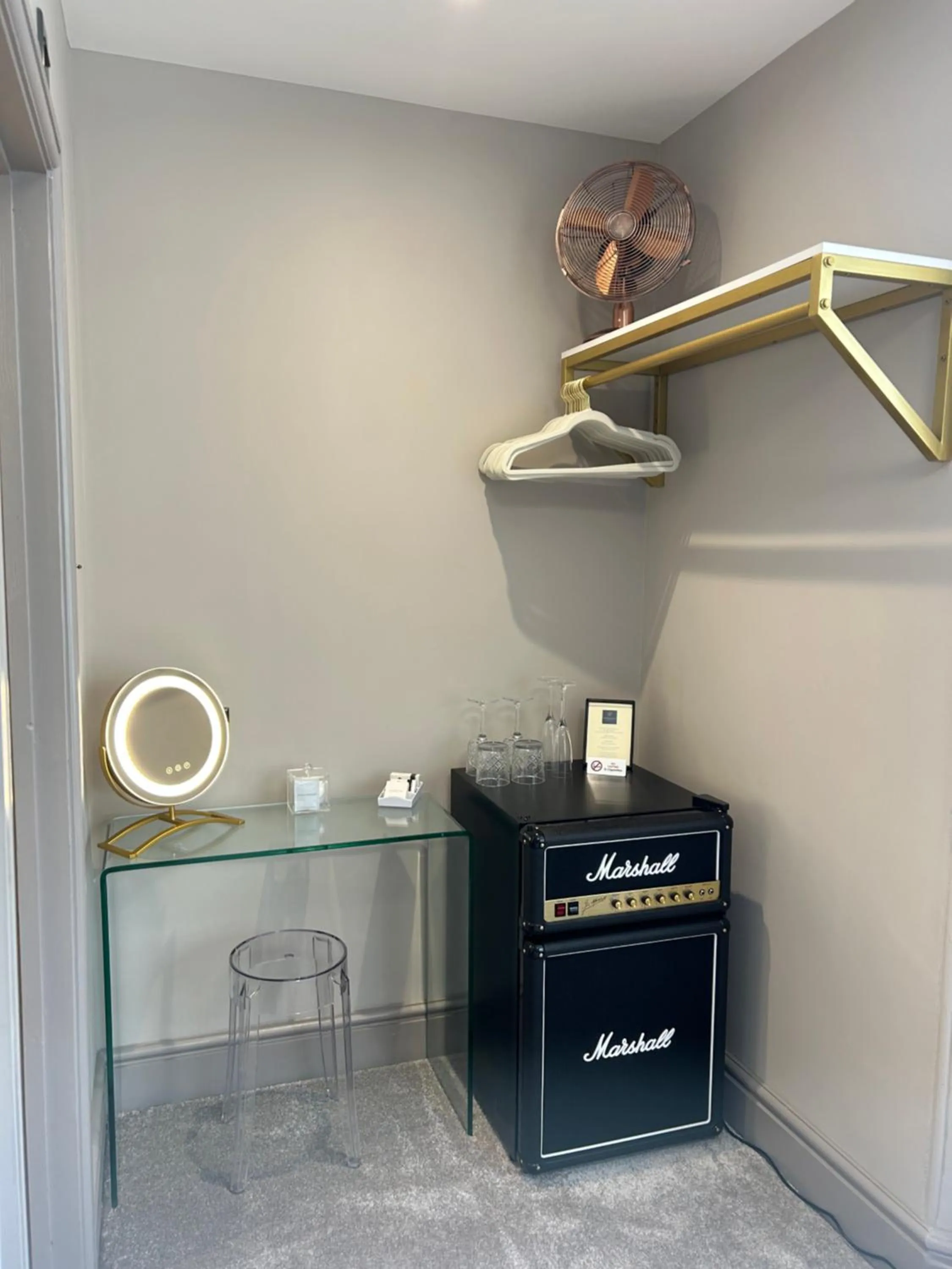 fireplace in Ashbourne House