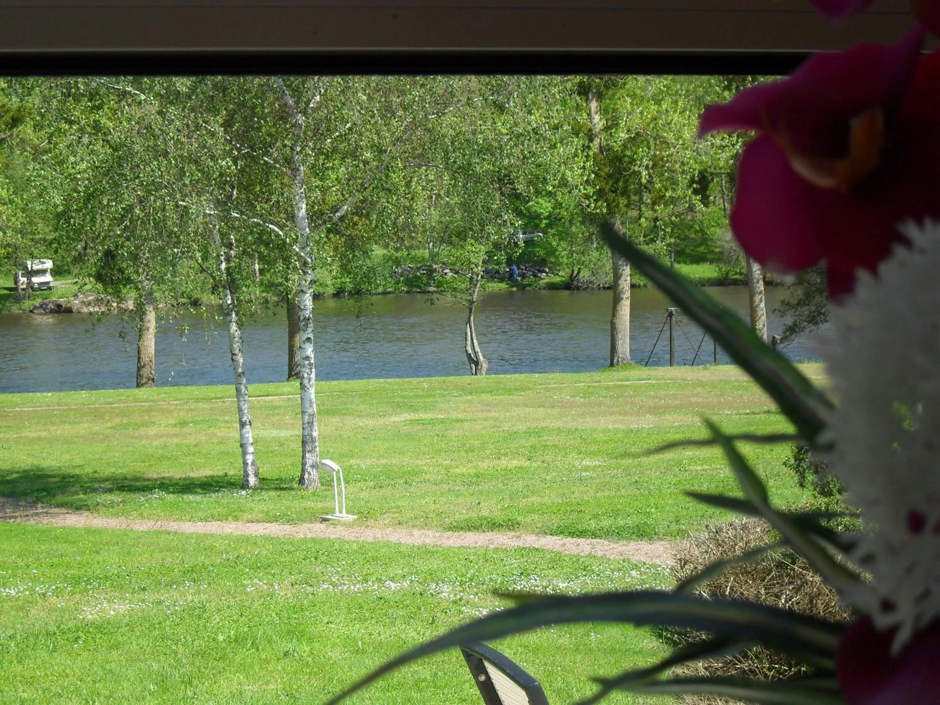 River view in Logis Hôtel Val de Vienne
