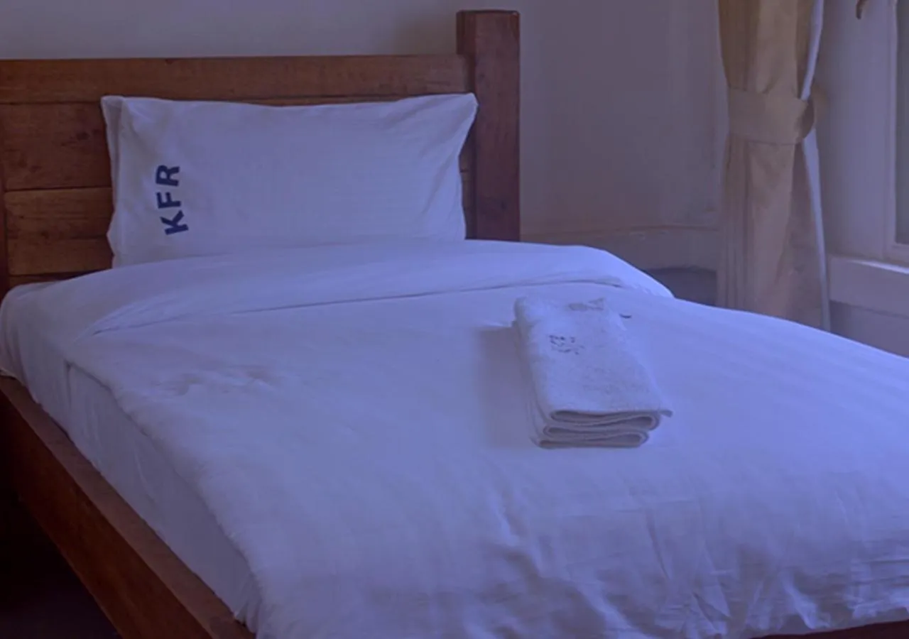 Bed in Kampala Forest Resort - KFR Lodge
