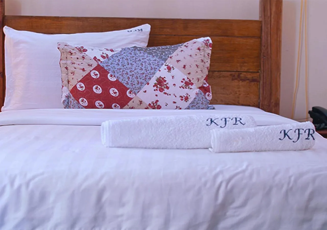 Bed in Kampala Forest Resort - KFR Lodge