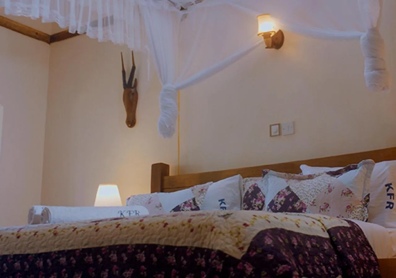 Bed in Kampala Forest Resort - KFR Lodge