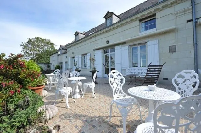 Balcony/Terrace in Logis Demeure de la Vignole