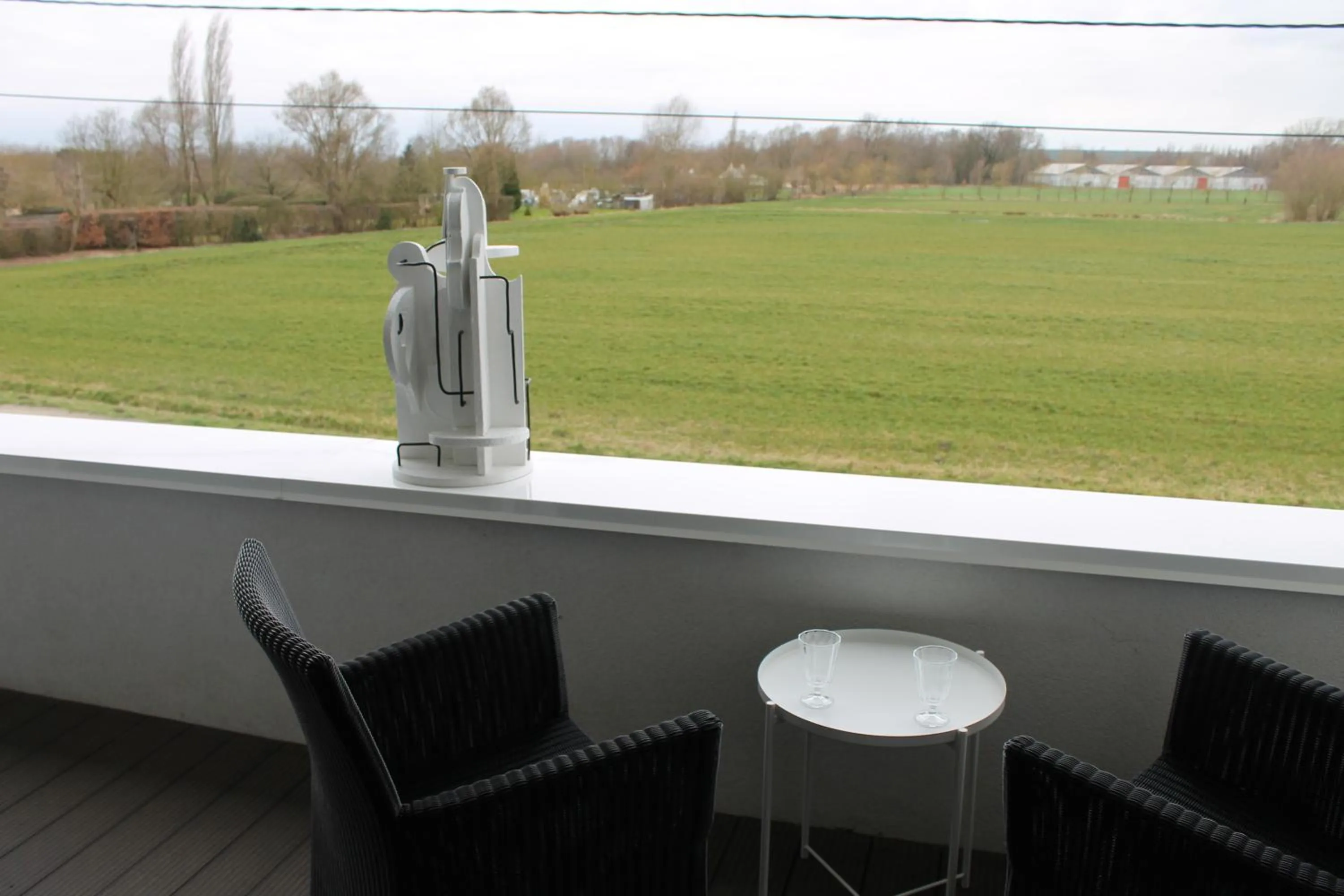 Patio in B&B Het Museum