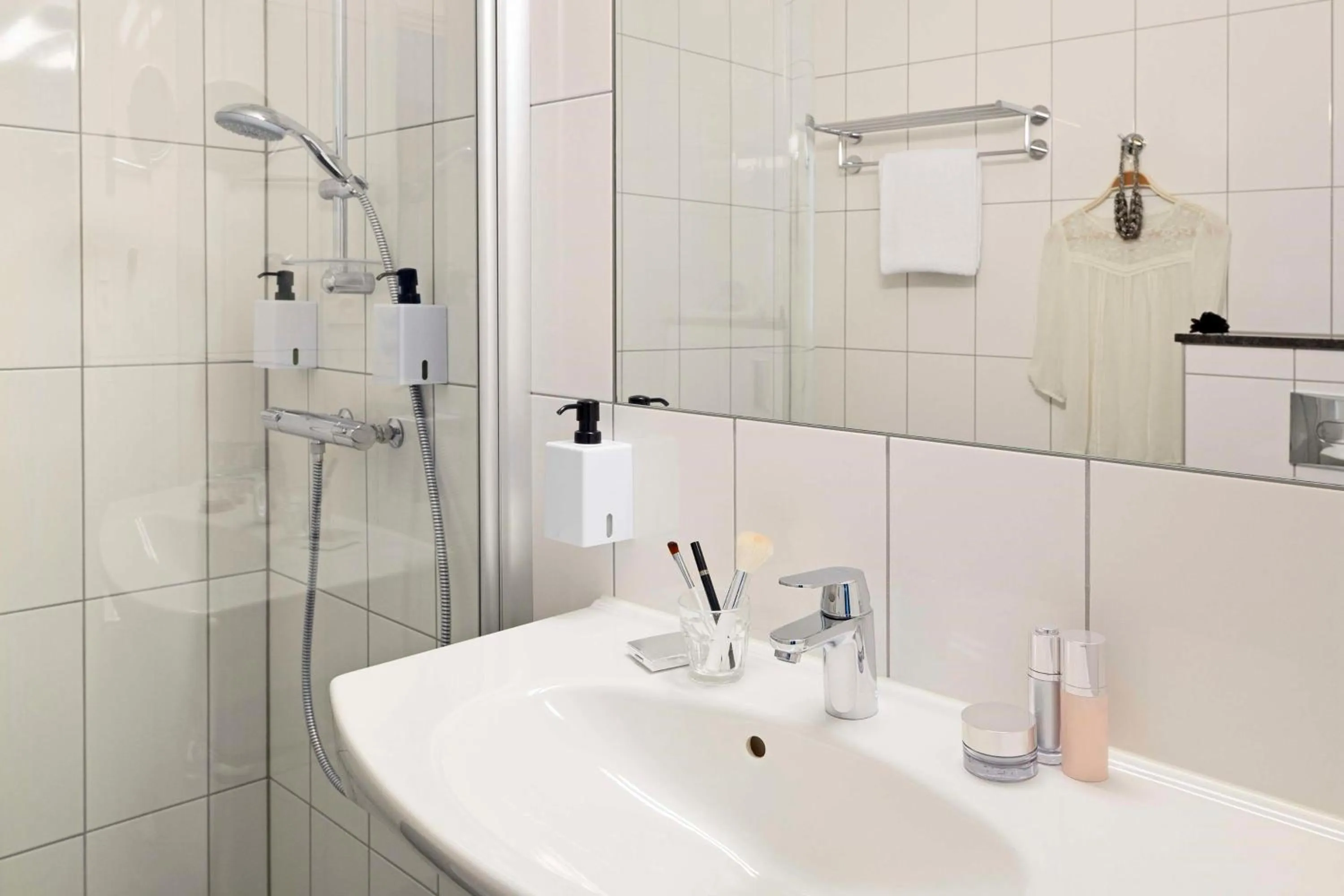 Bedroom in Scandic Backadal