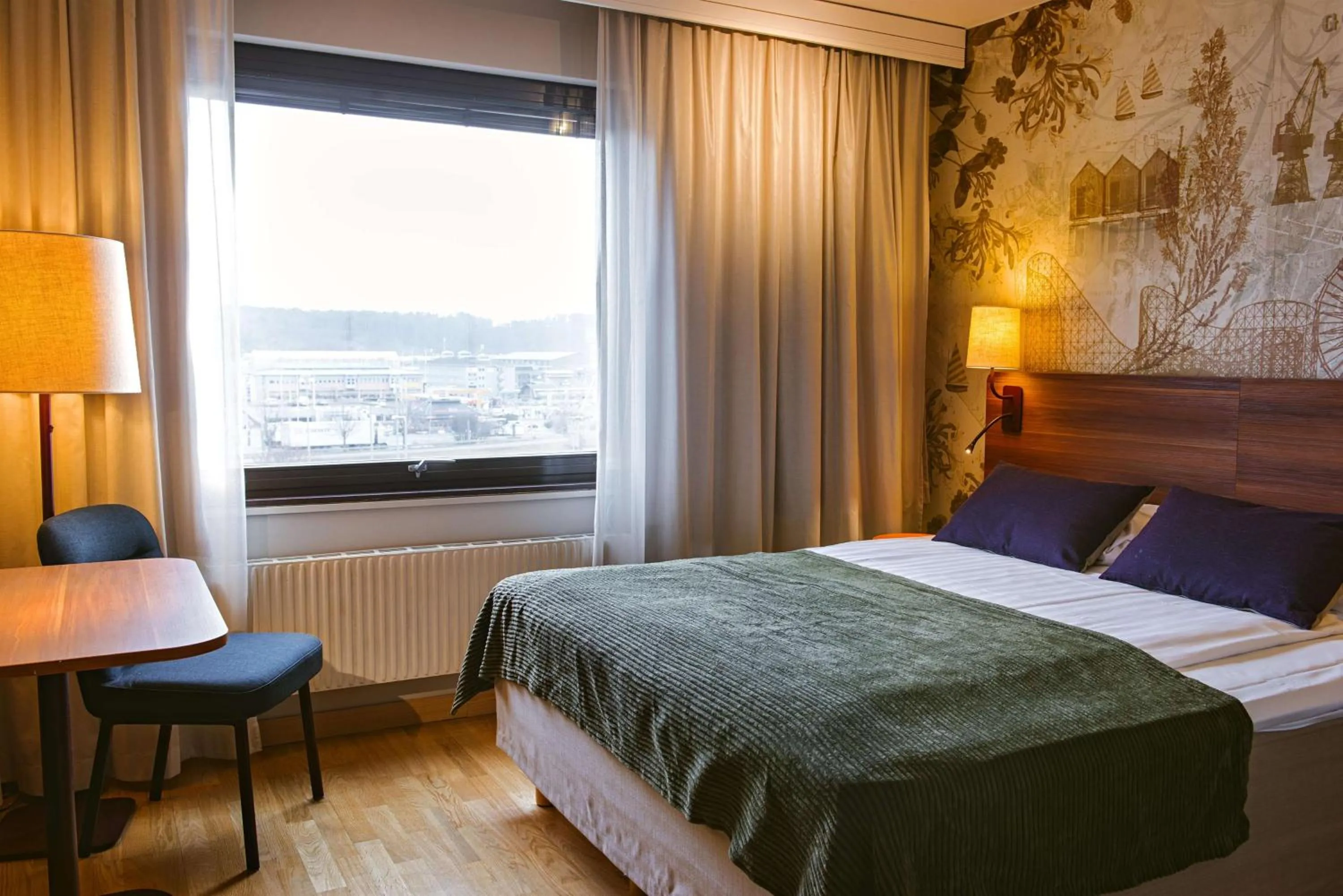 Photo of the whole room, Bed in Scandic Backadal