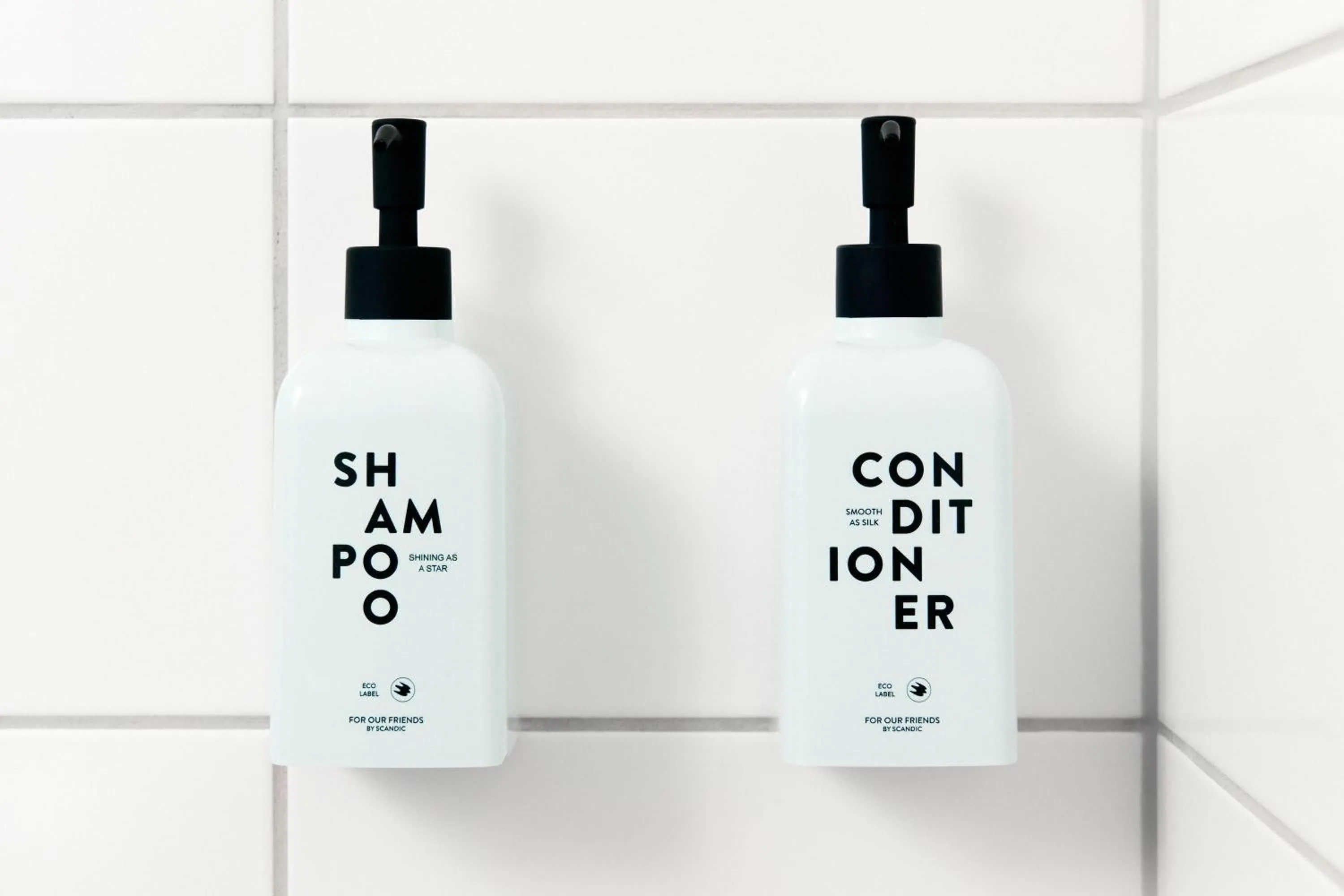 Bathroom in Scandic Backadal