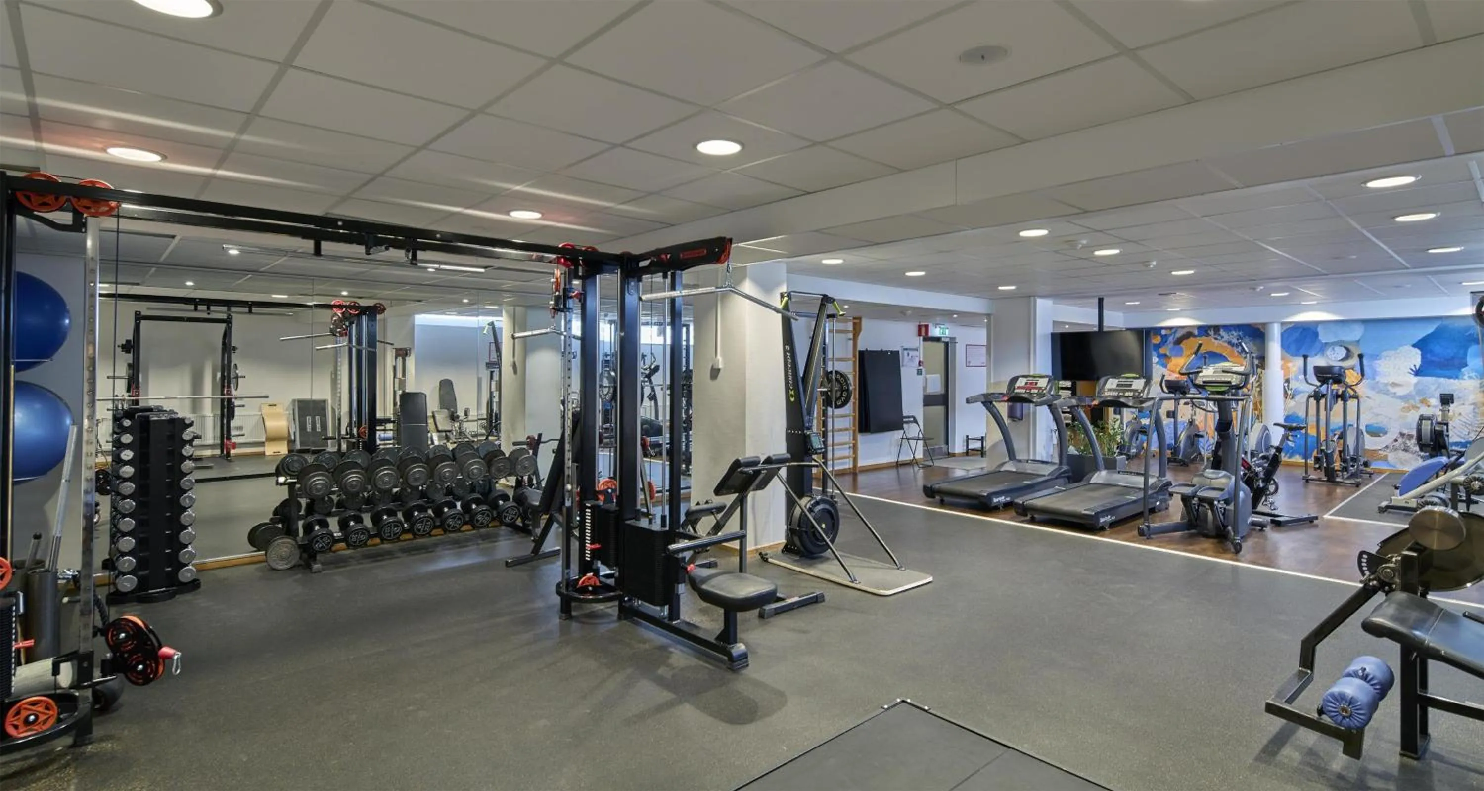Fitness centre/facilities in Scandic Sjöfartshotellet