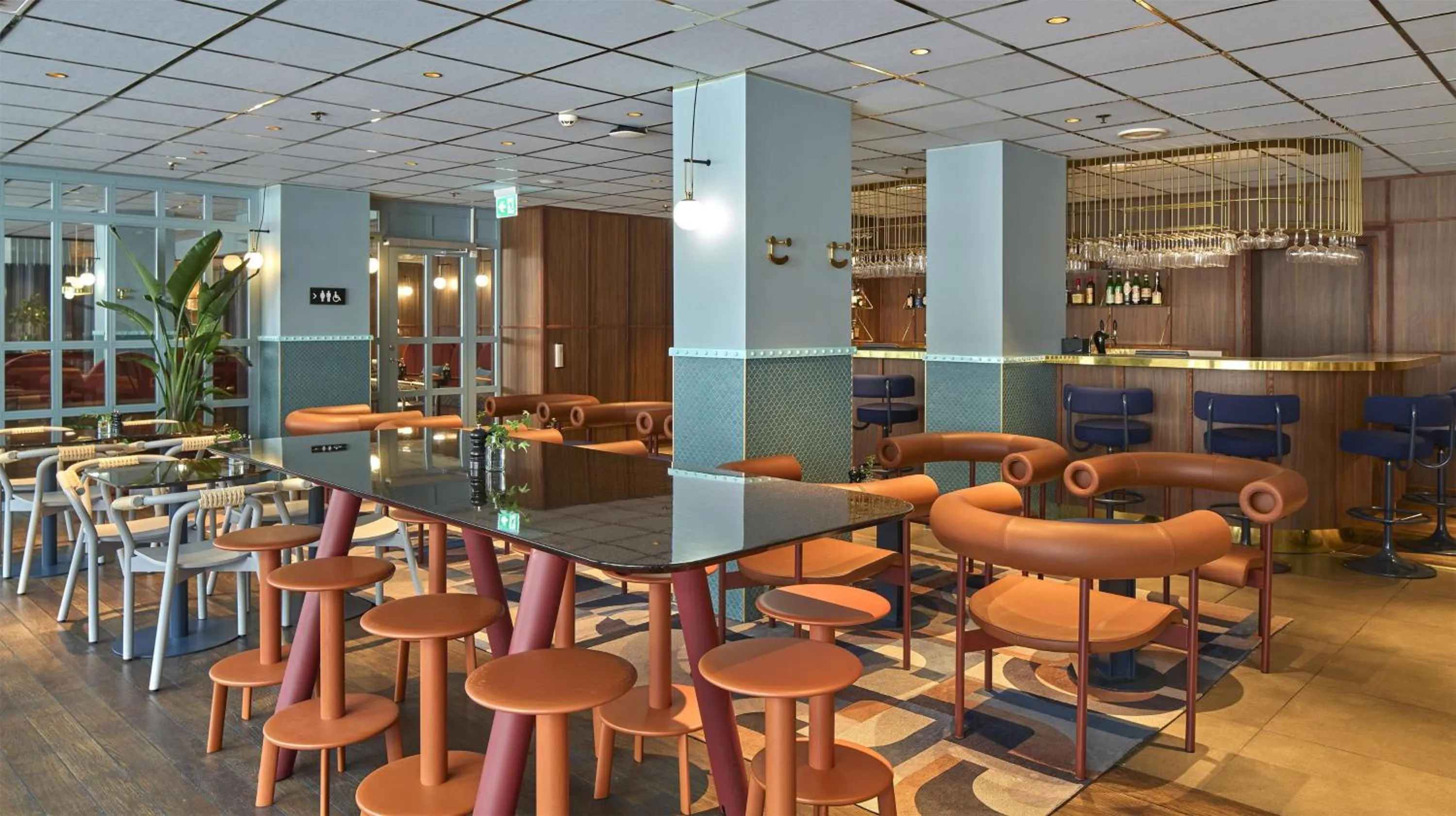 Lounge or bar in Scandic Sjöfartshotellet
