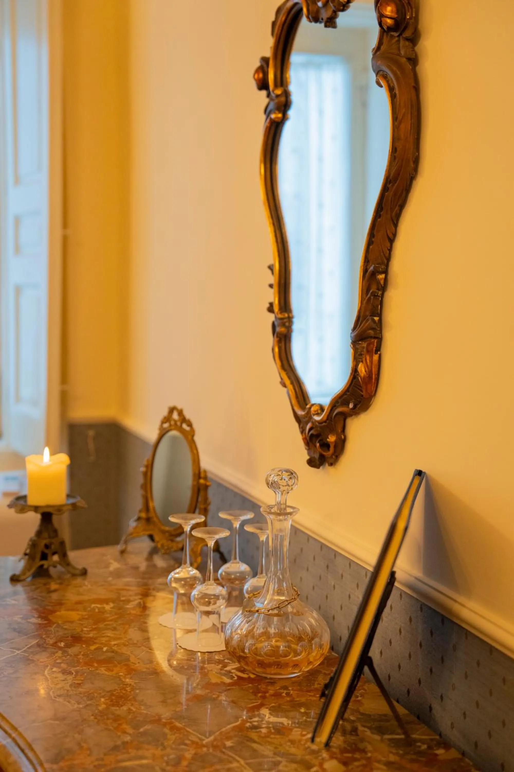 Bedroom in Casa Santangelo Suites