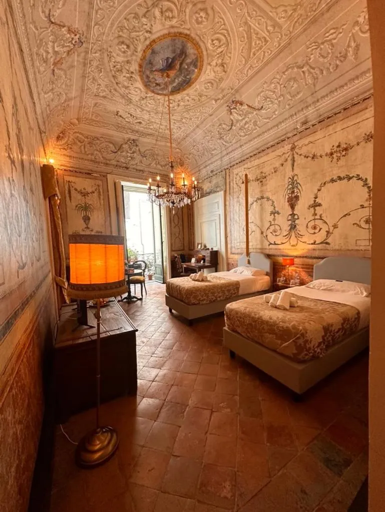 Bedroom, Bed in Casa Santangelo Suites