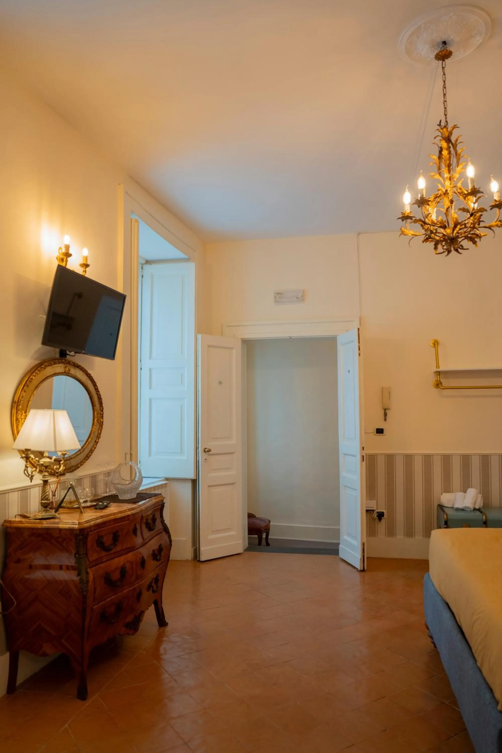 Bedroom, Bed in Casa Santangelo Suites