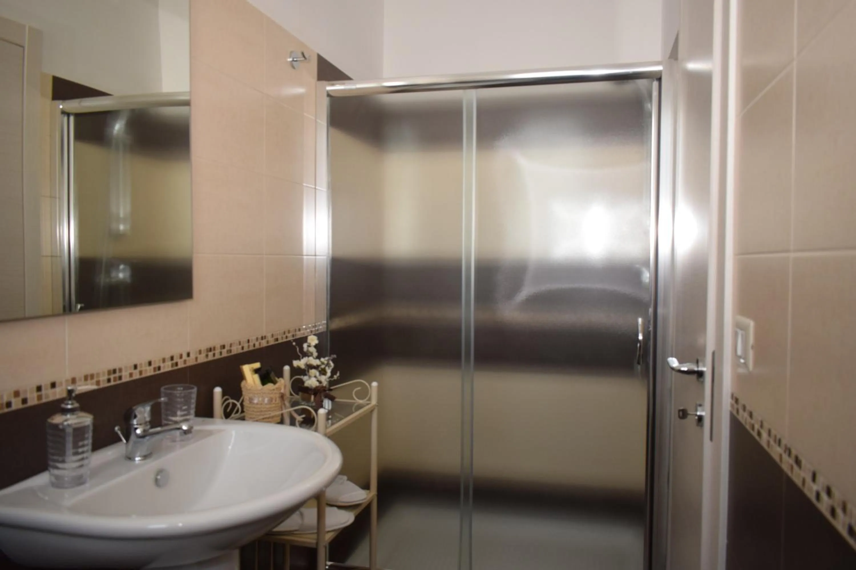 Bathroom in B&B Vico Napoli Salento