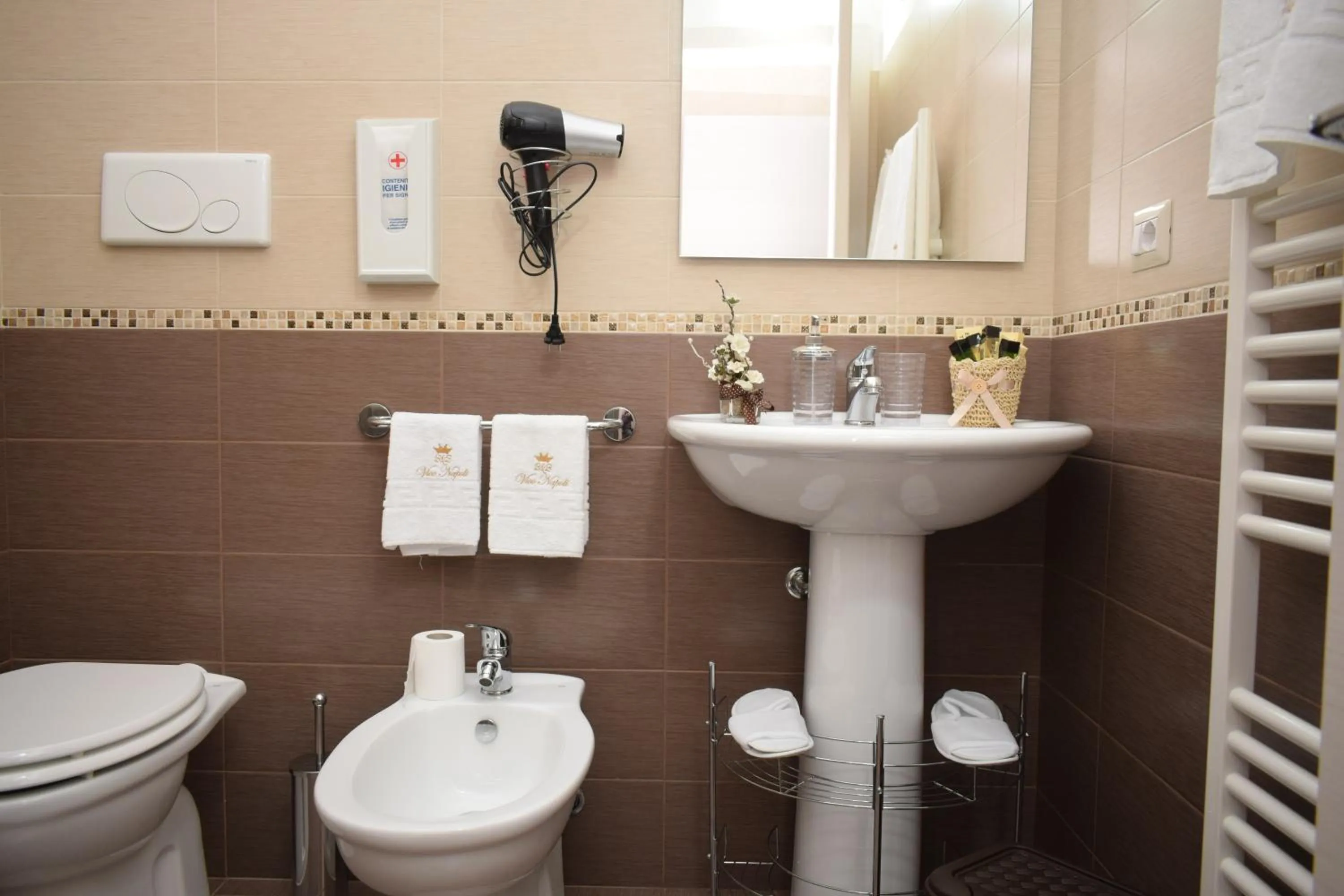 Bathroom in B&B Vico Napoli Salento