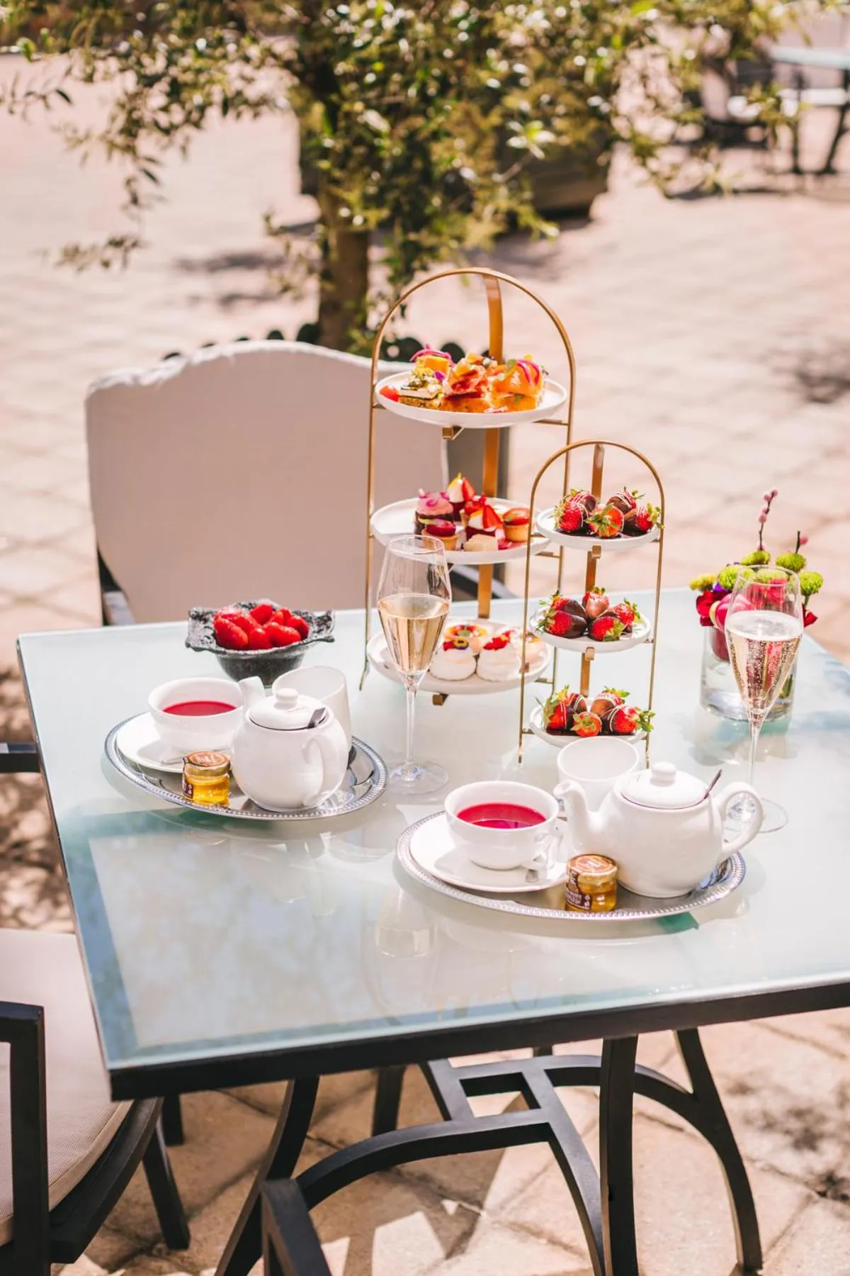 Balcony/Terrace in Esplanade Zagreb Hotel
