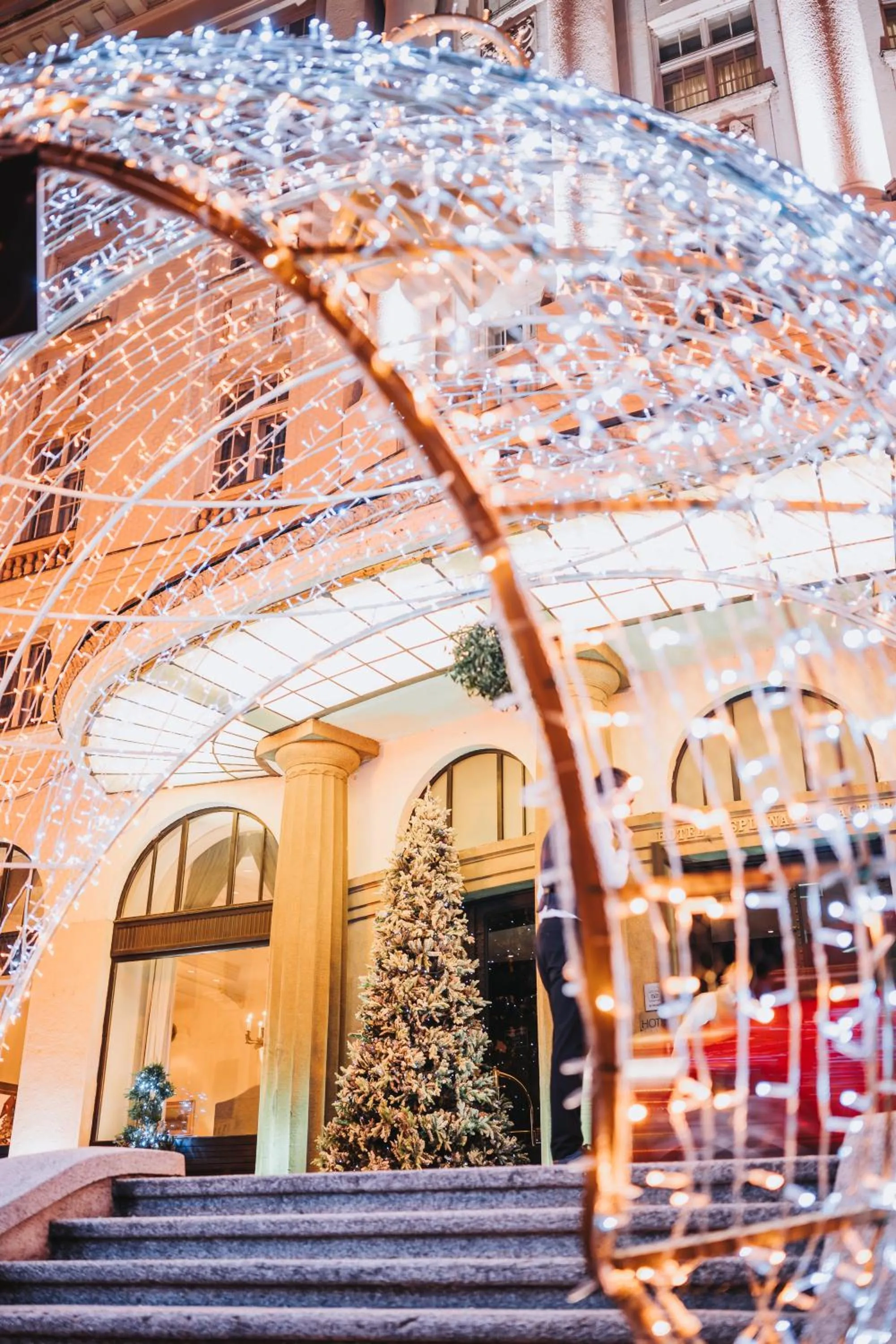 Property building in Esplanade Zagreb Hotel