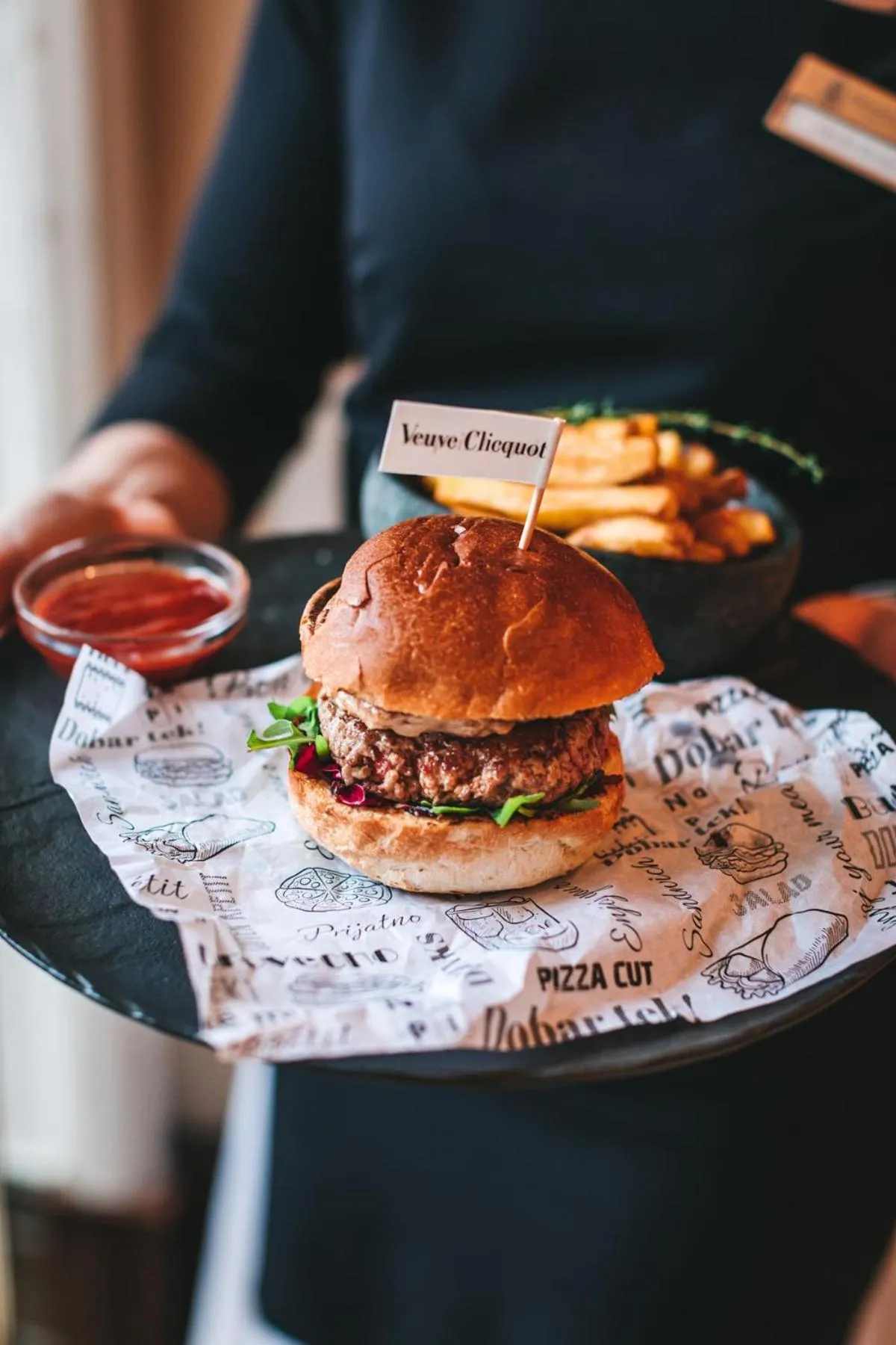 Food close-up in Esplanade Zagreb Hotel