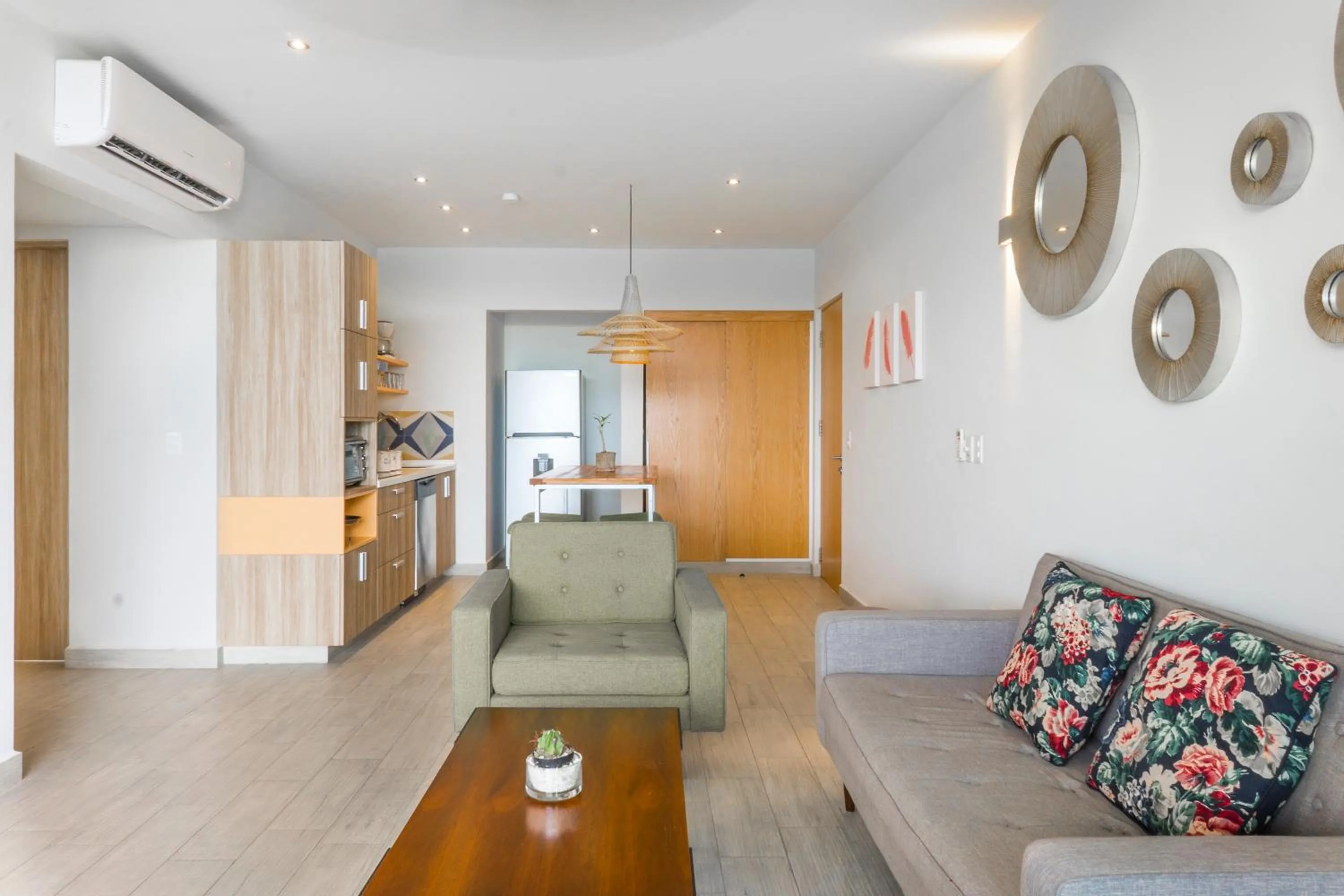 Living room in Opal Suites Apartments