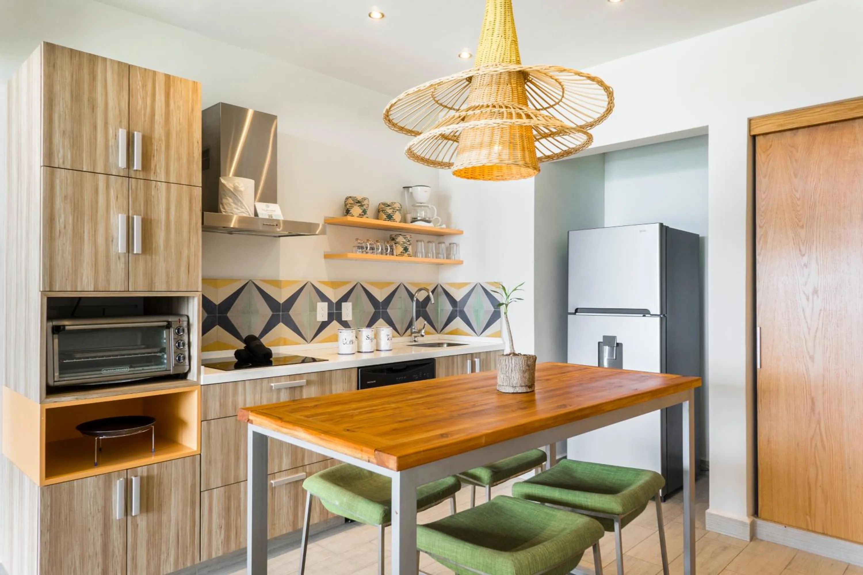 Kitchen or kitchenette in Opal Suites Apartments