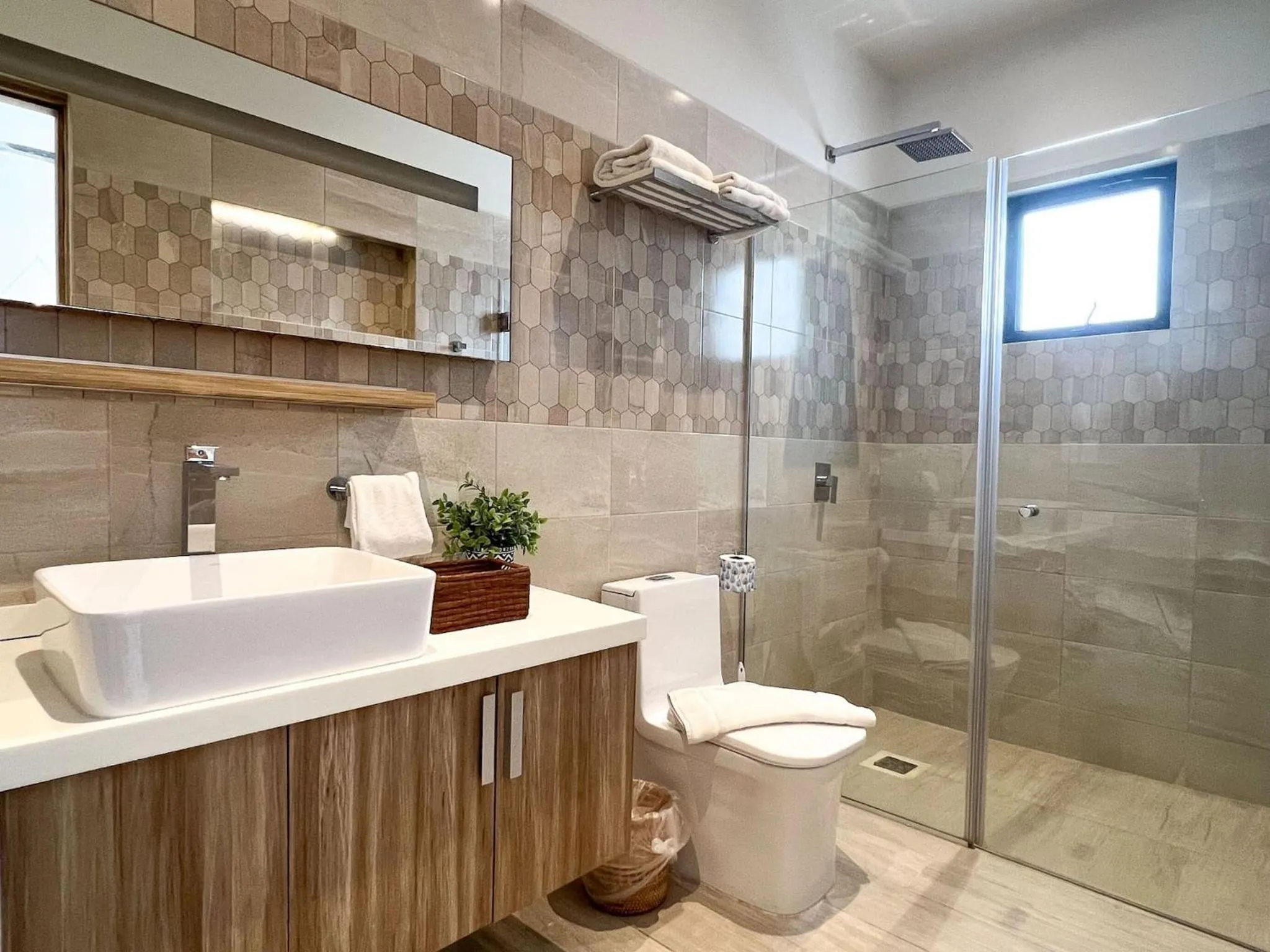 Bathroom in Opal Suites Apartments