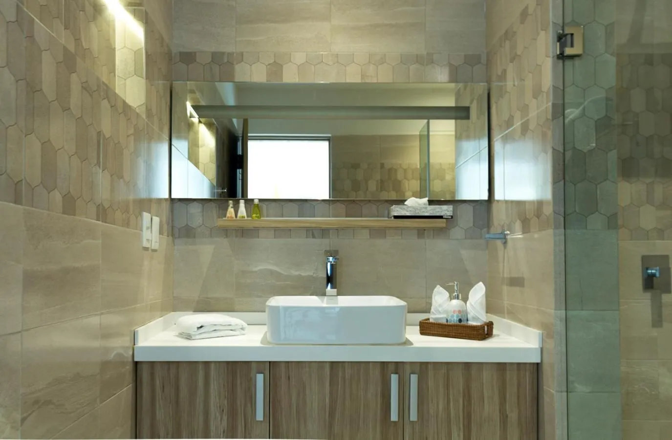 Bathroom in Opal Suites Apartments