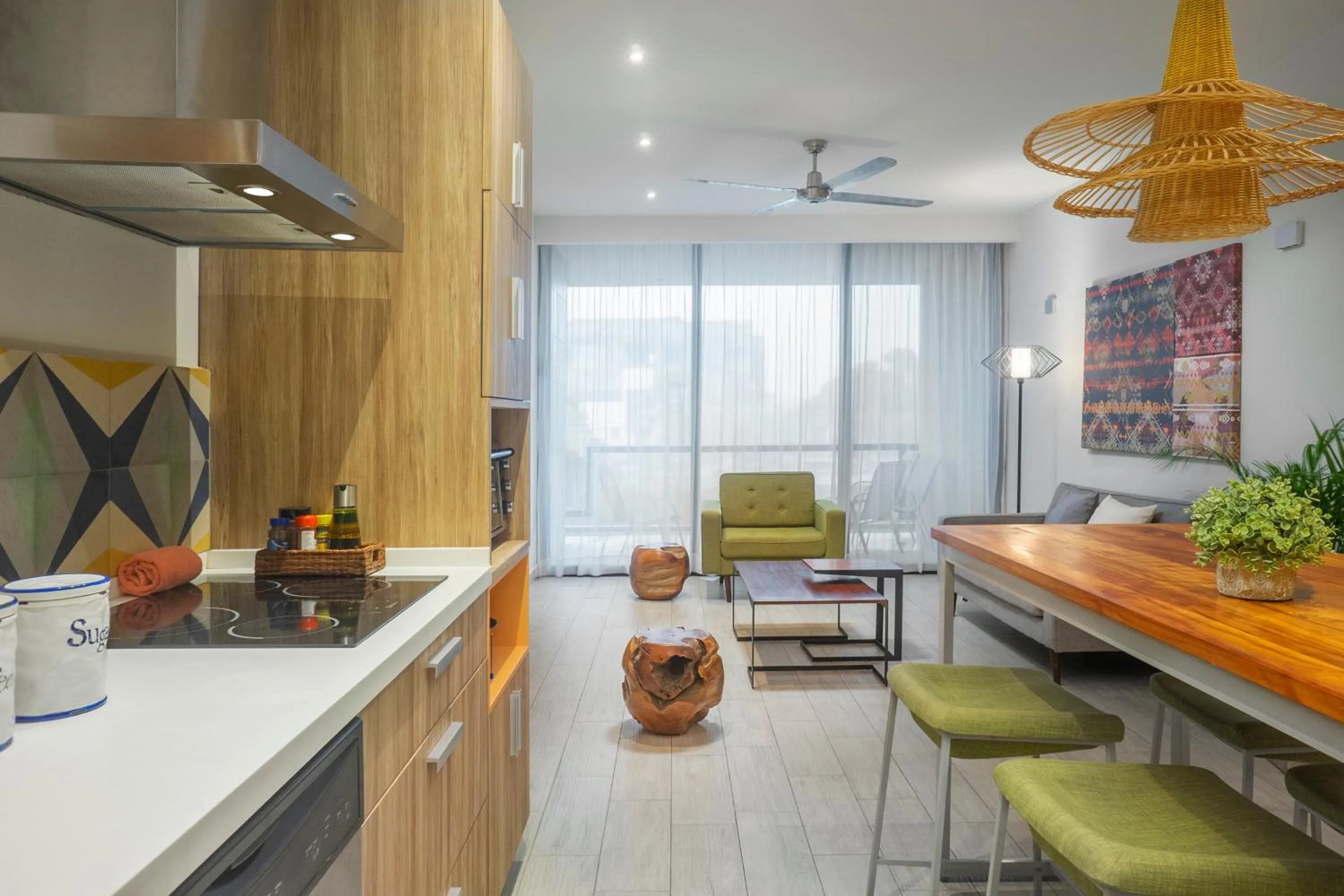 Living room in Opal Suites Apartments