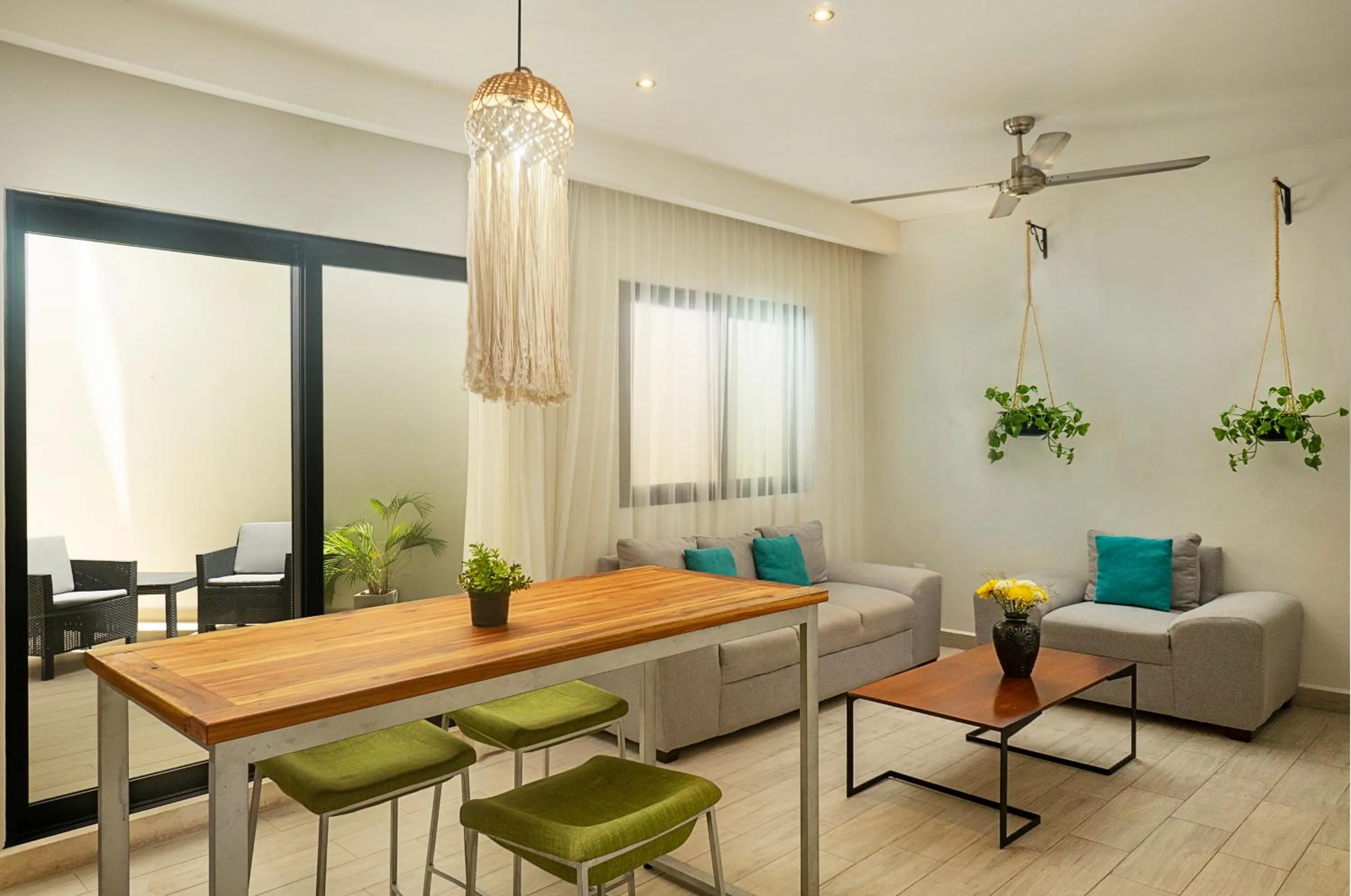 Living room in Opal Suites Apartments