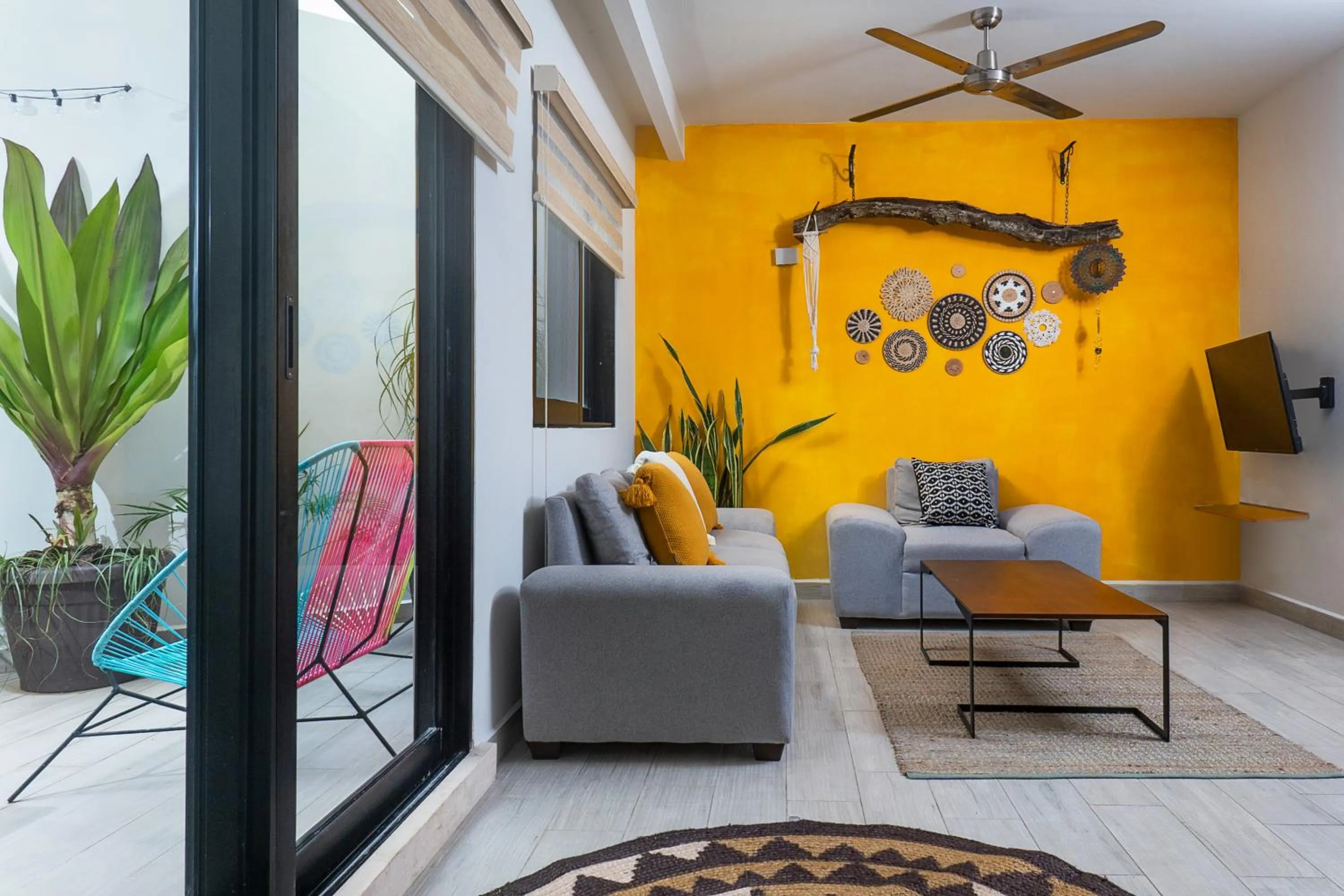 Living room in Opal Suites Apartments