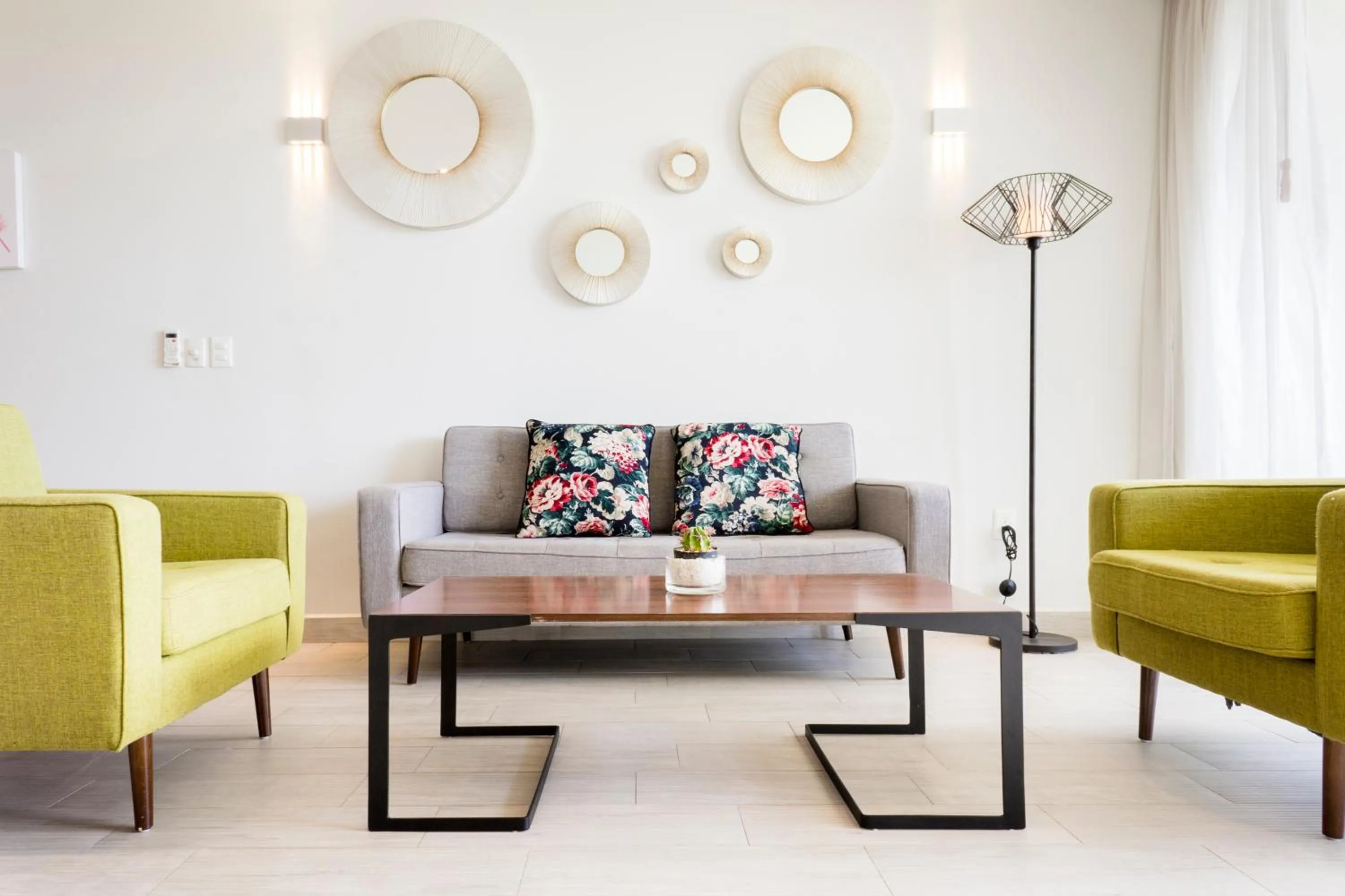 Living room in Opal Suites Apartments