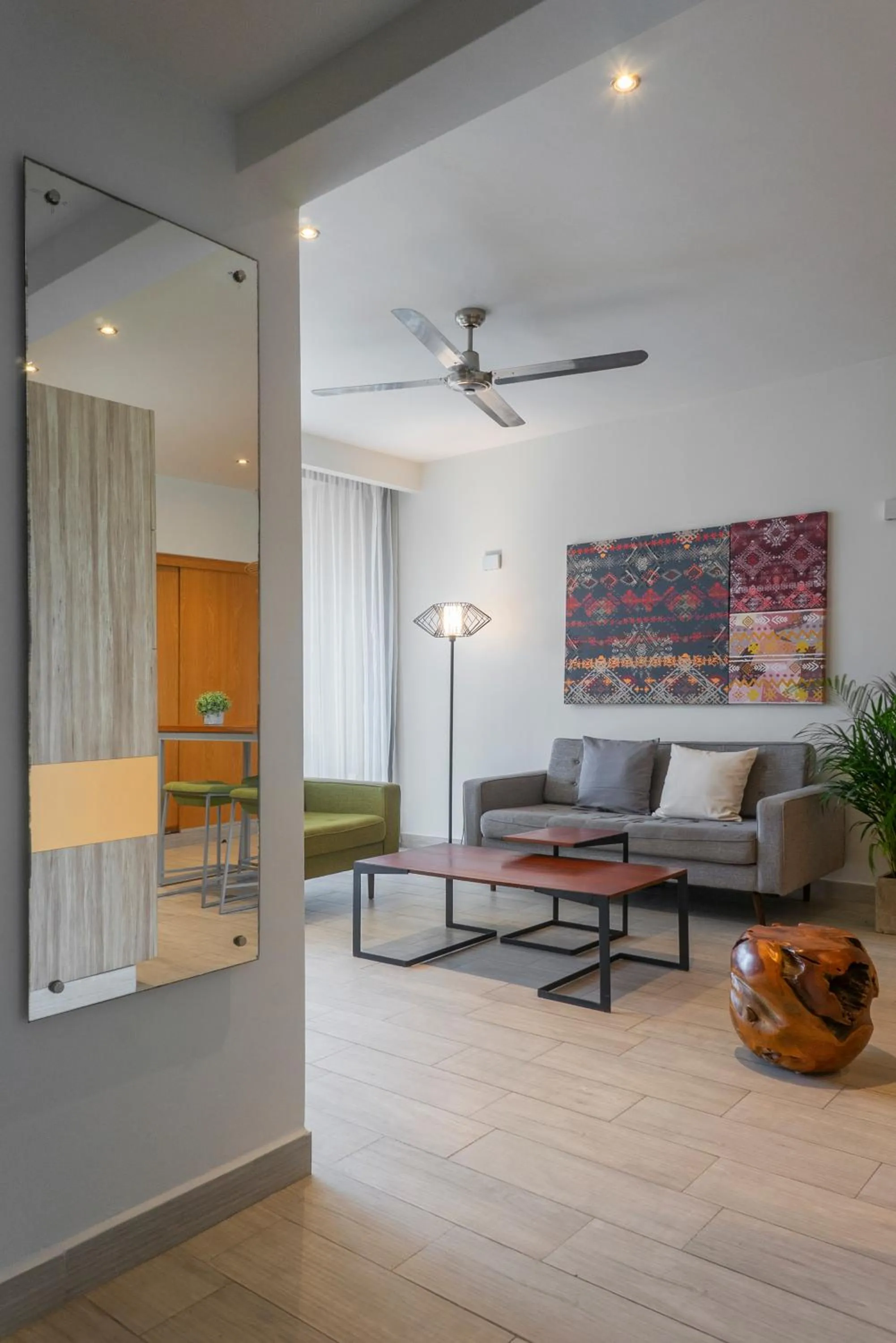 Living room in Opal Suites Apartments