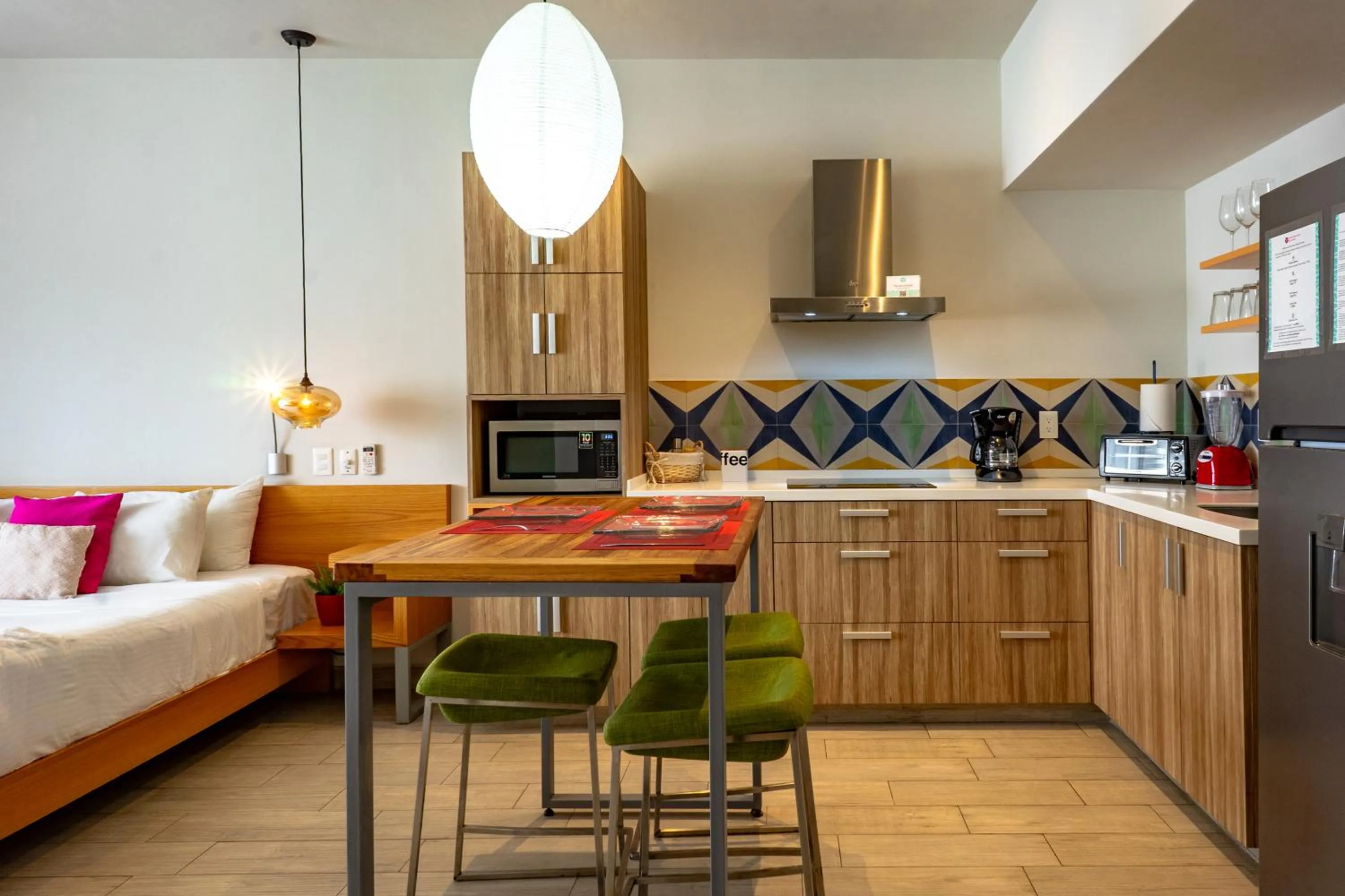 Kitchen or kitchenette in Opal Suites Apartments