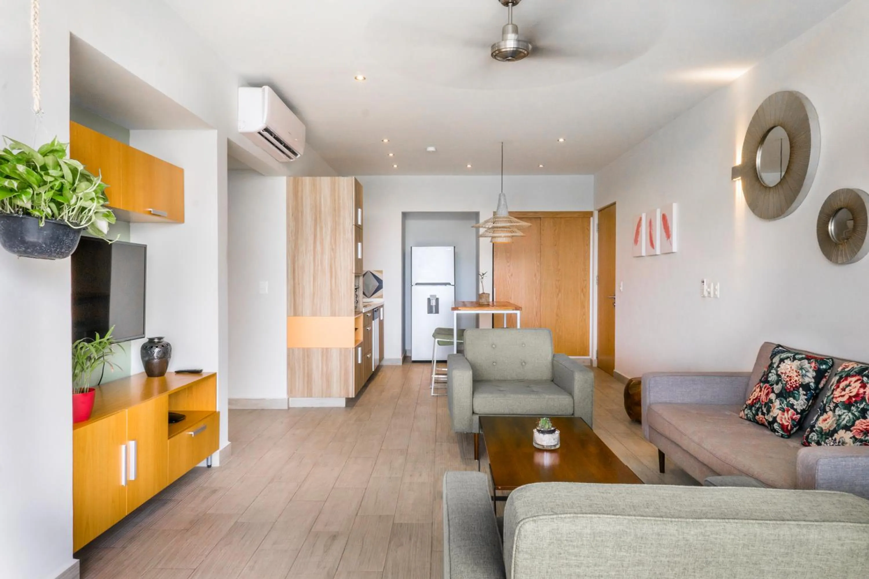 Living room in Opal Suites Apartments