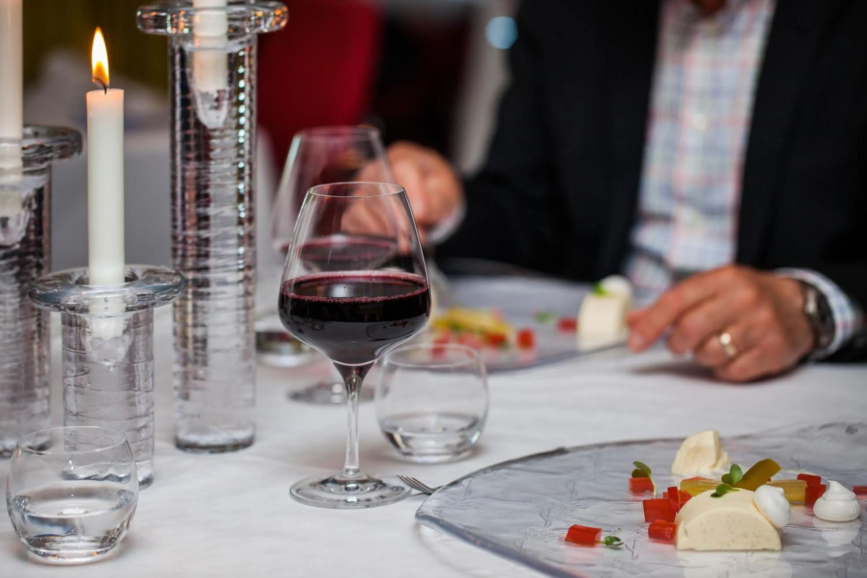 Food in Kosta Boda Art Hotel