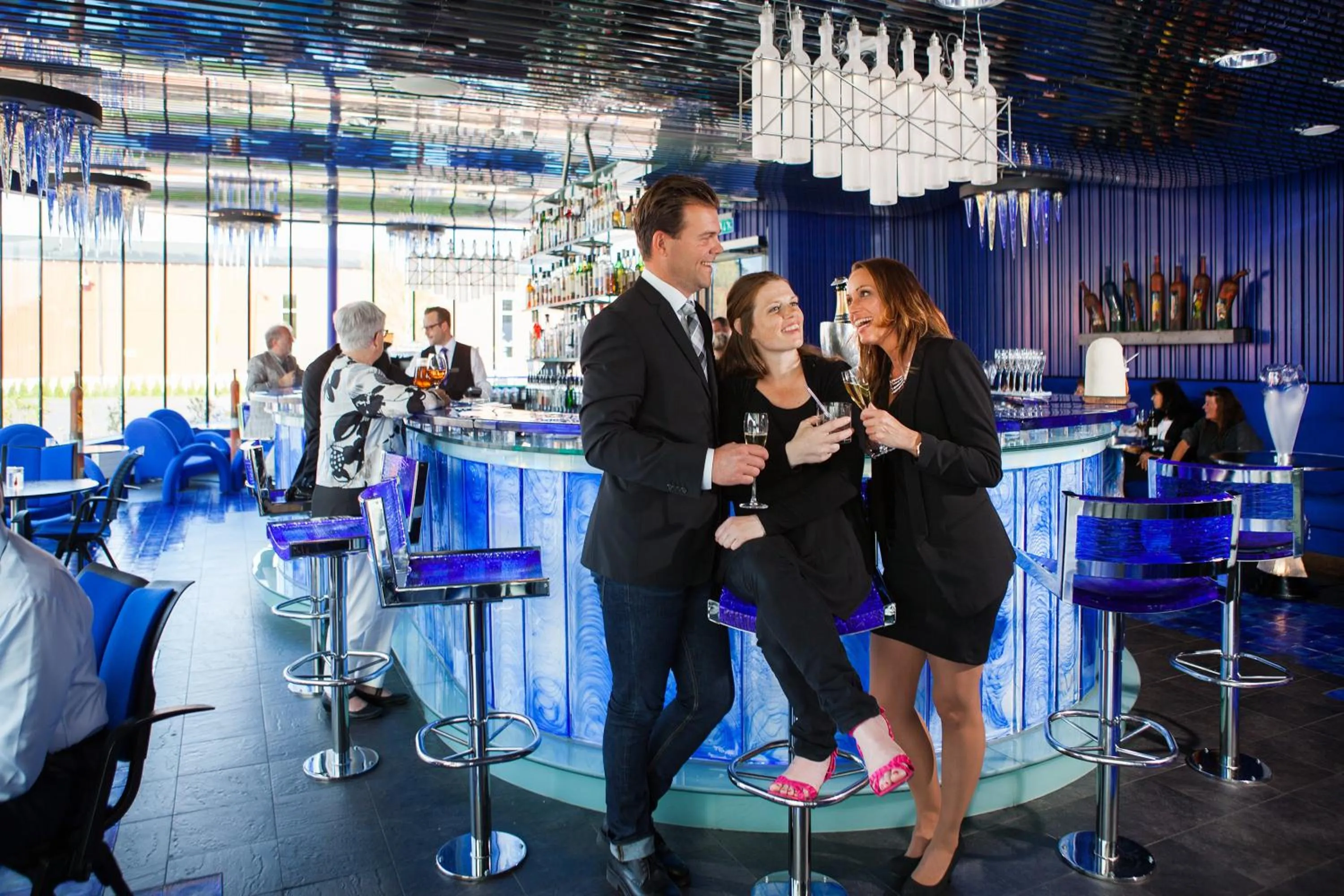 Lounge or bar in Kosta Boda Art Hotel