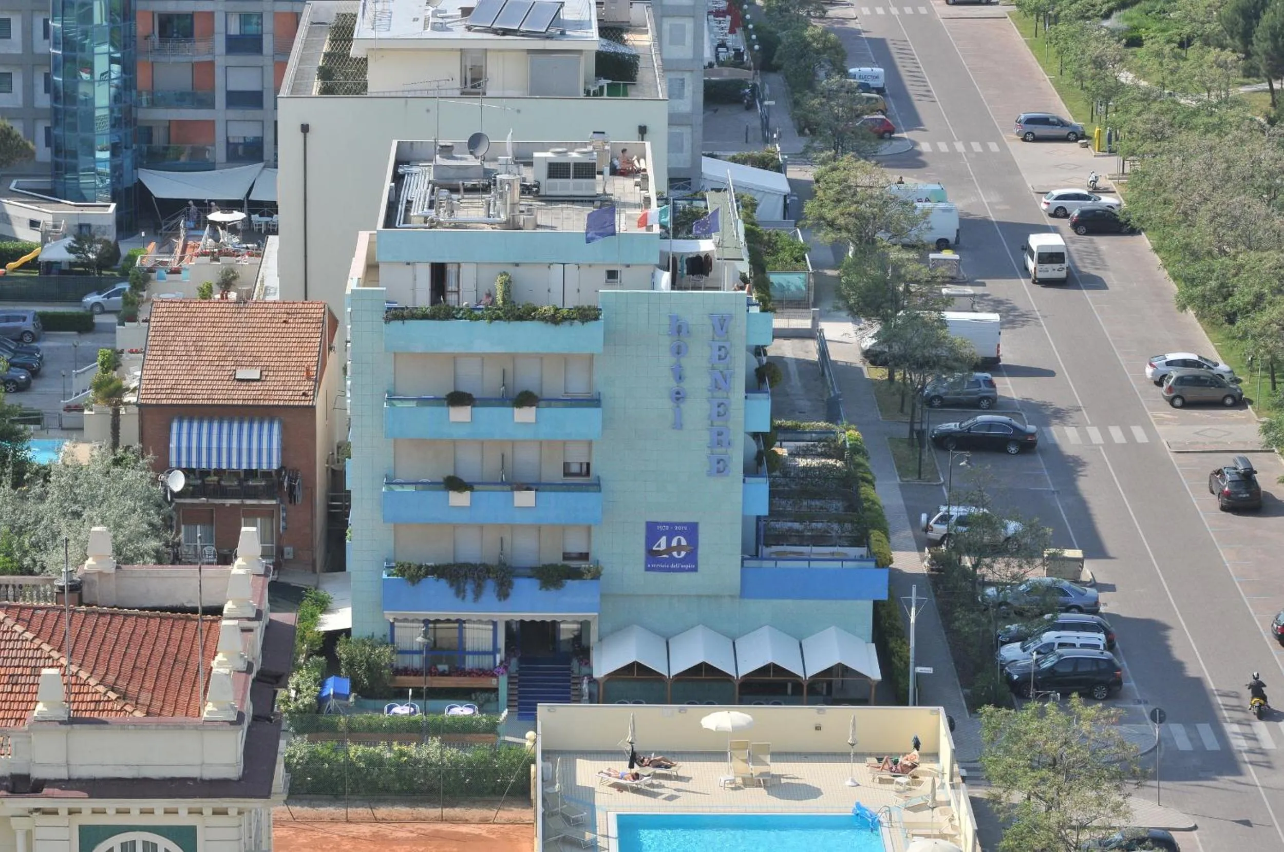 Bird's eye view in Hotel Venere