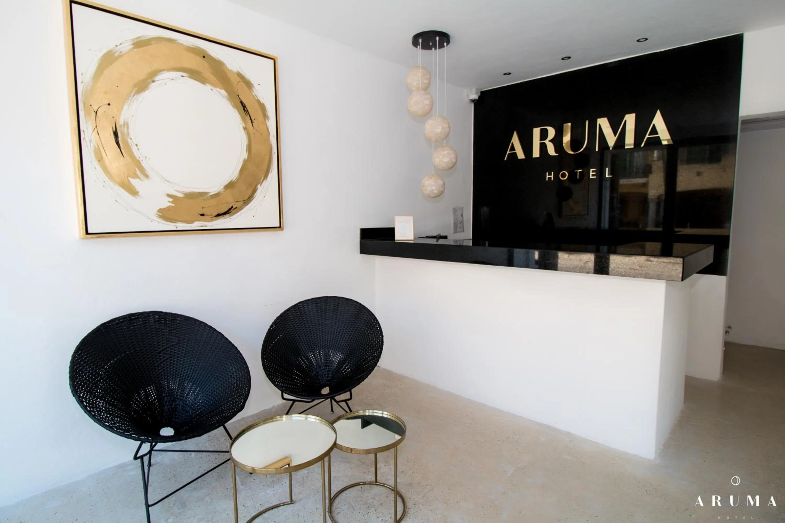 Lobby or reception in Aruma Suites